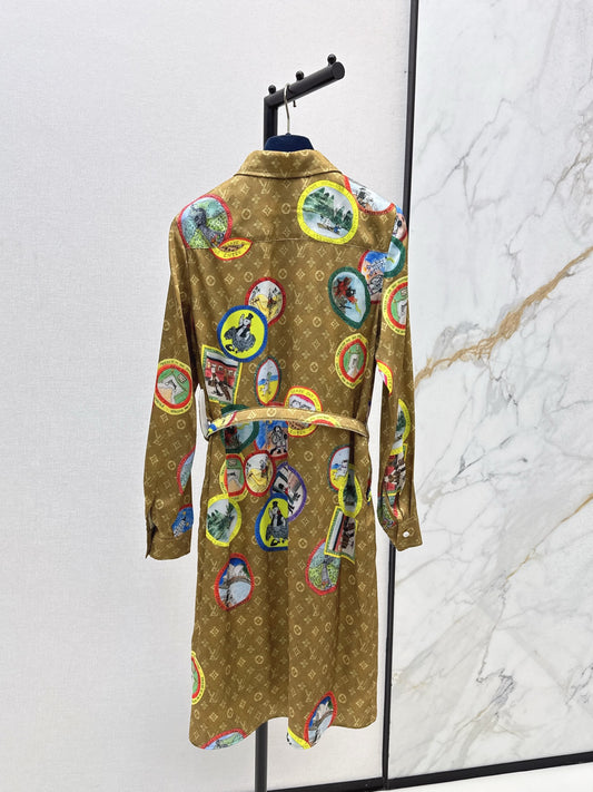 Loui 25fw shirt dress