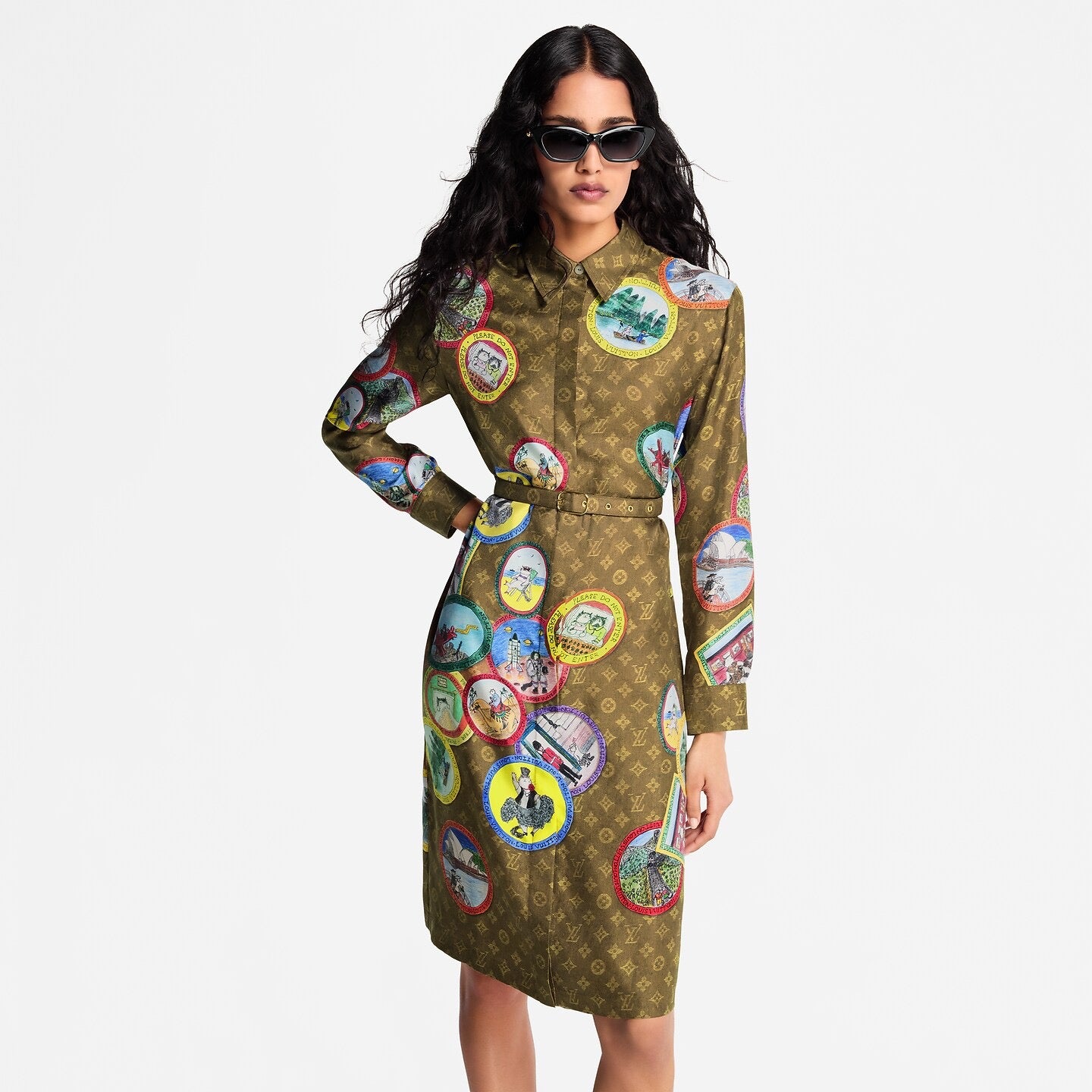 Loui 25fw shirt dress