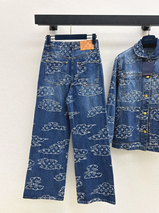 Loui 25fw denim pants
