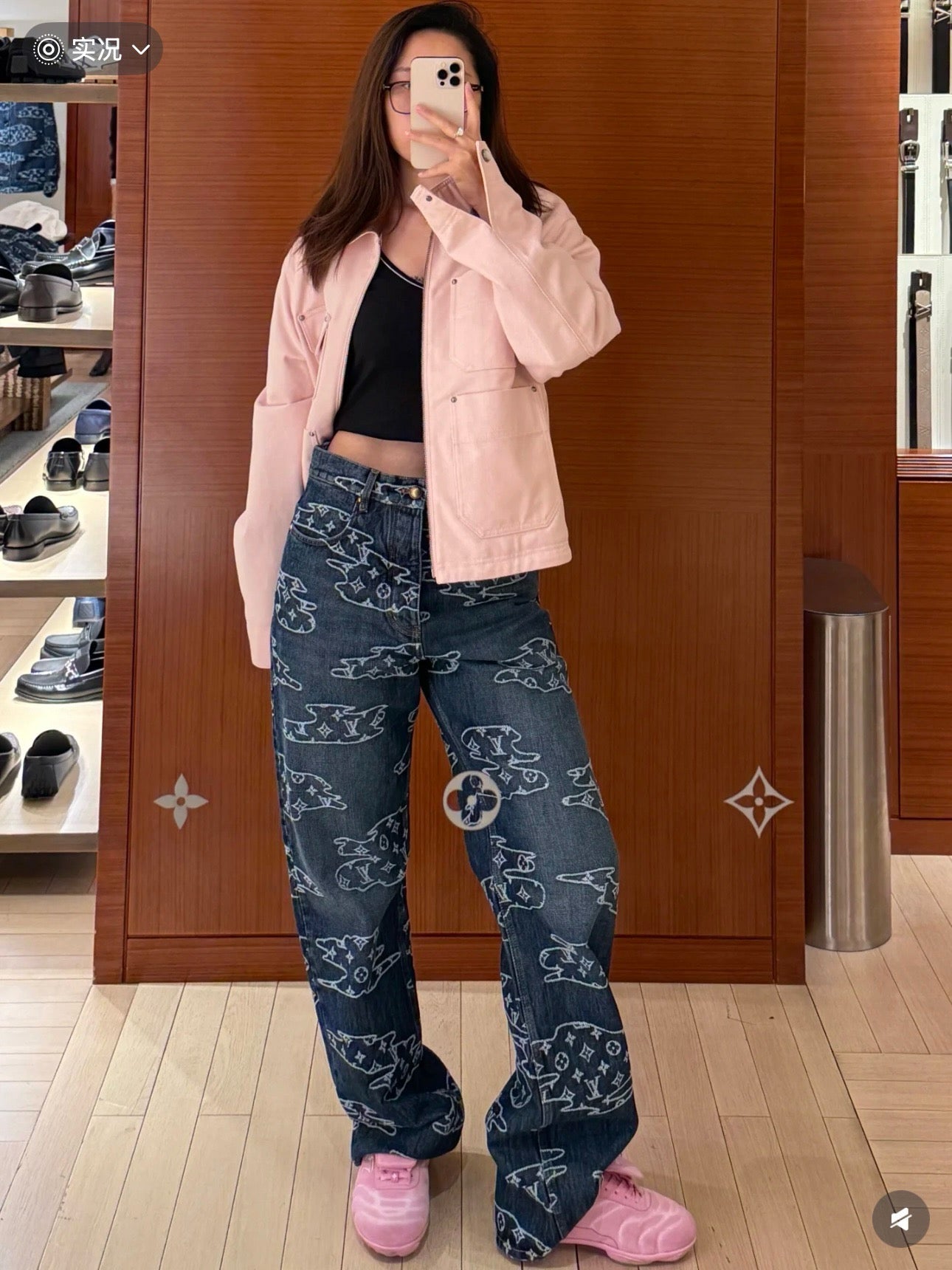 Loui 25fw denim pants