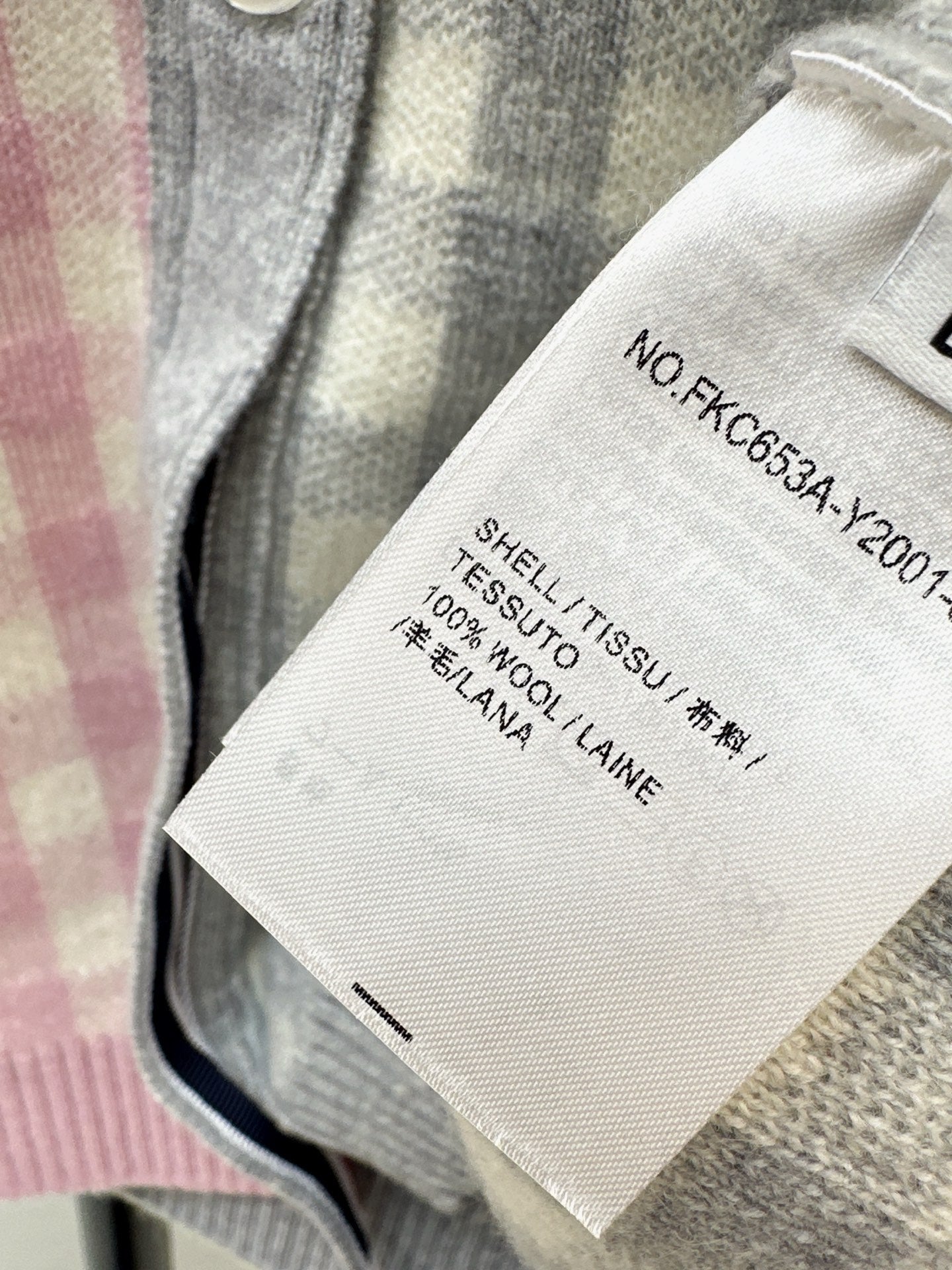 Thom 25fw wool cardigan