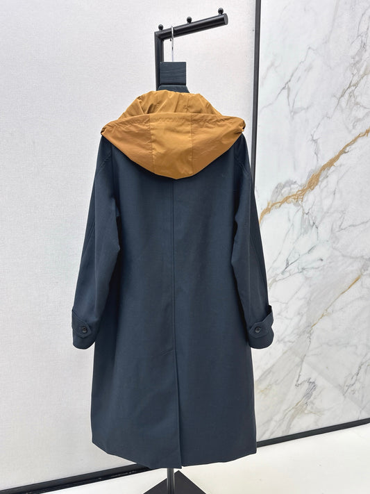 Miu 25fw hooded overcoats