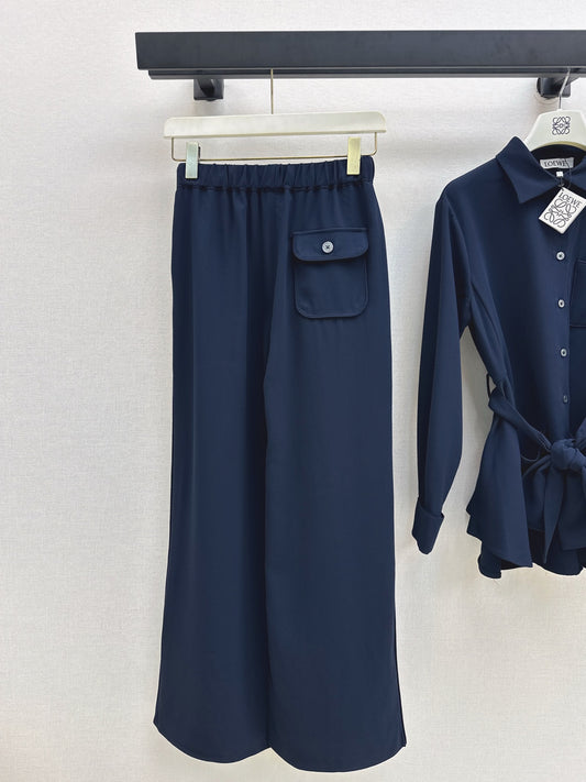 Loe 25fw straight-leg pants