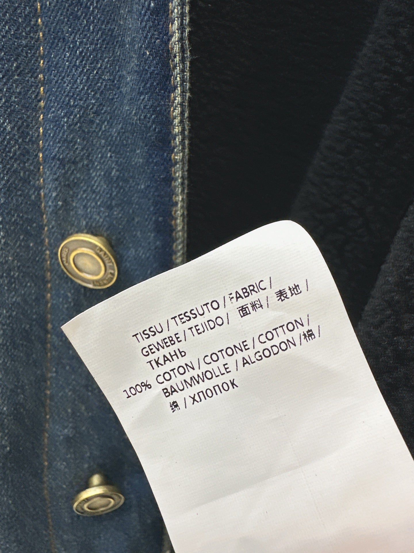 Sain 25fw denim jacket
