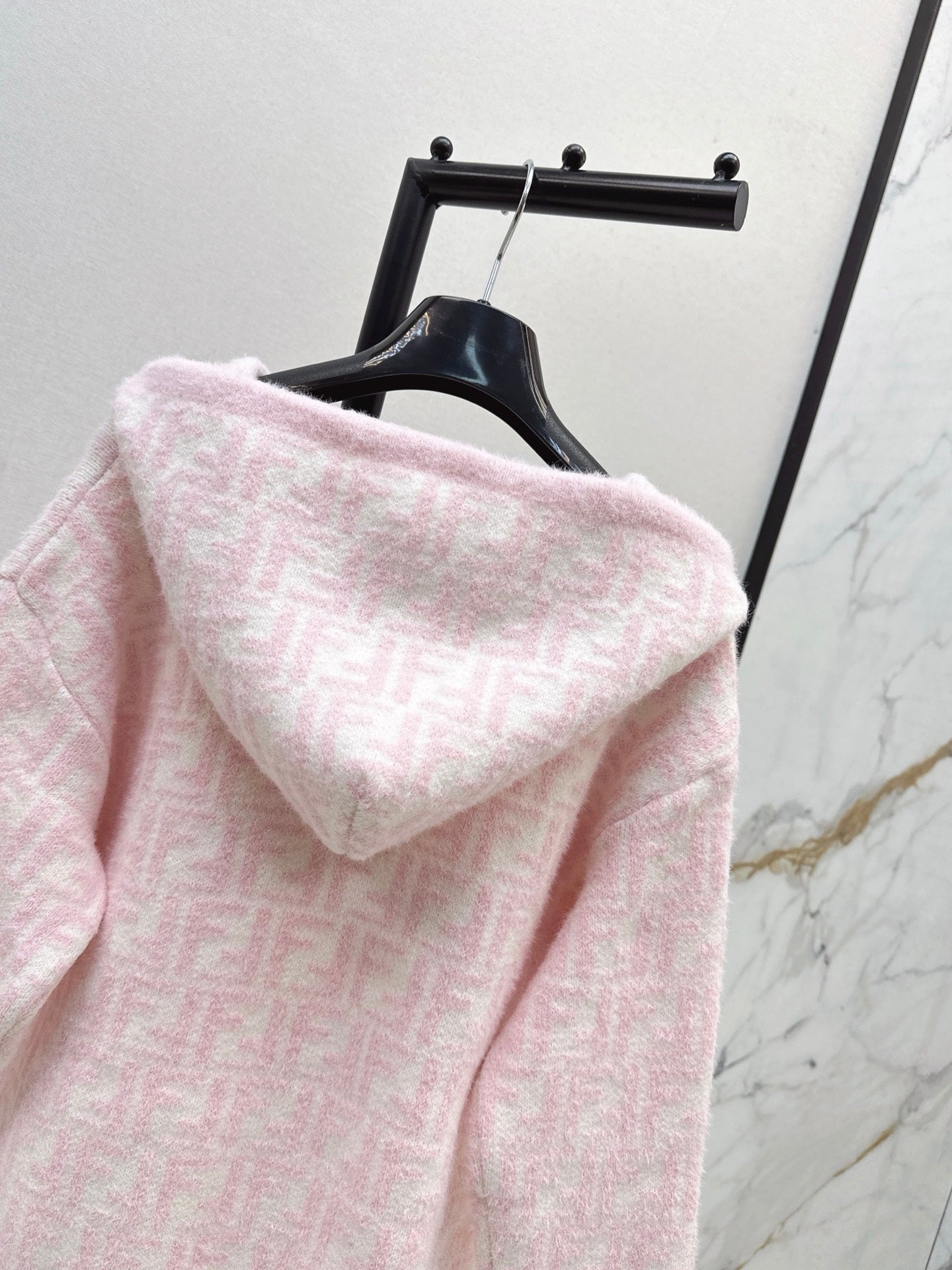 Fen 25fw hooded cardigan