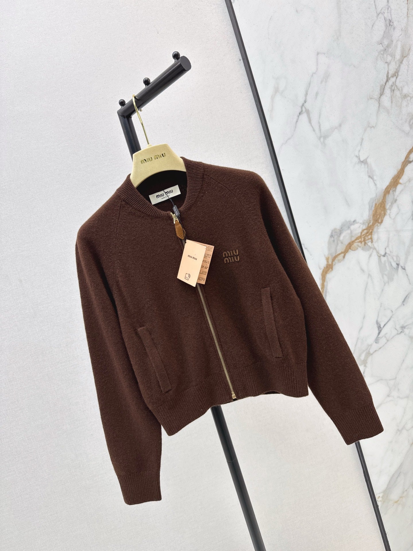 Miu 25fw cashmere jacket