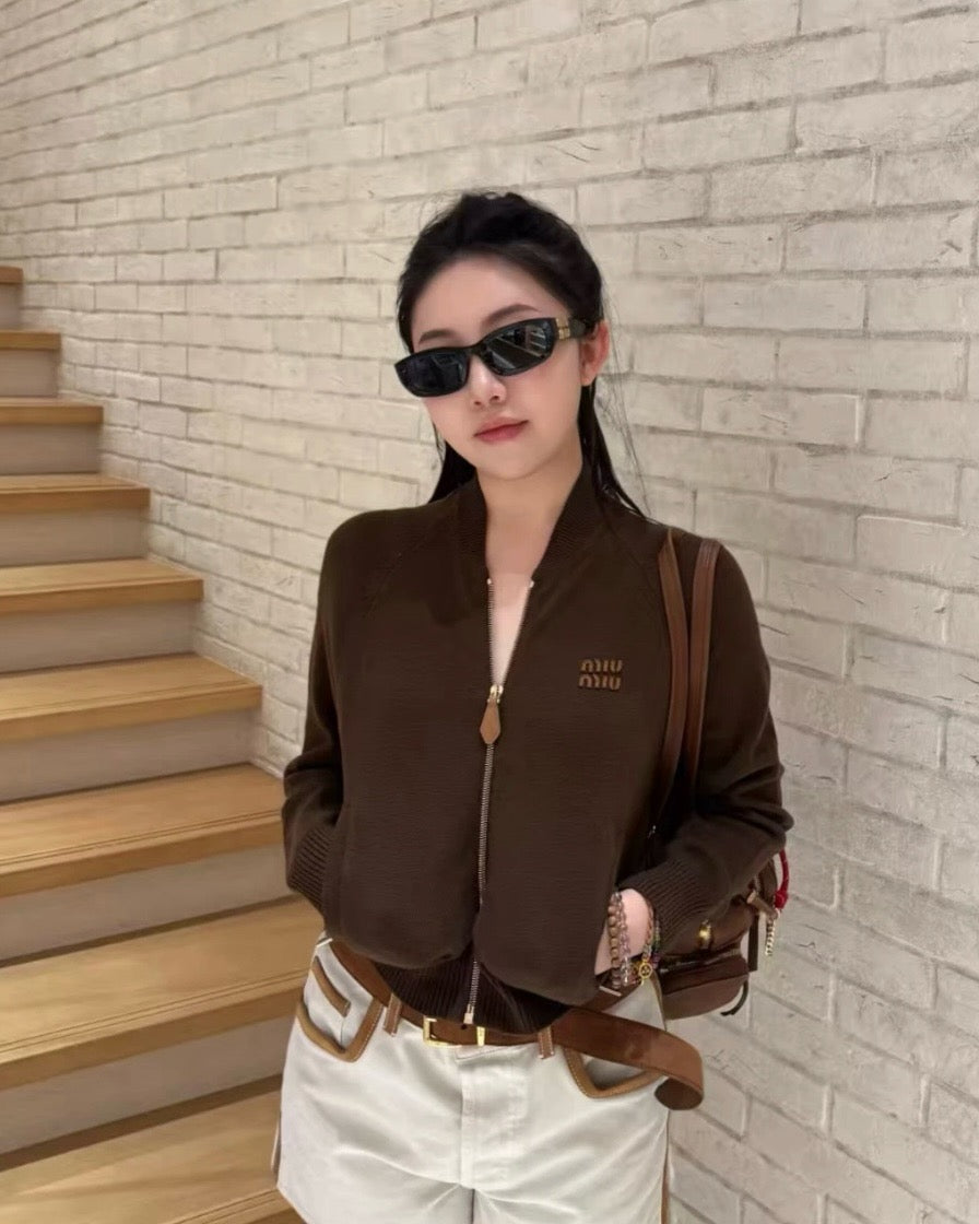Miu 25fw cashmere jacket