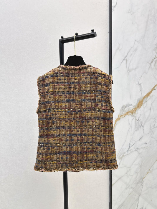 Chan 25fw woven vest