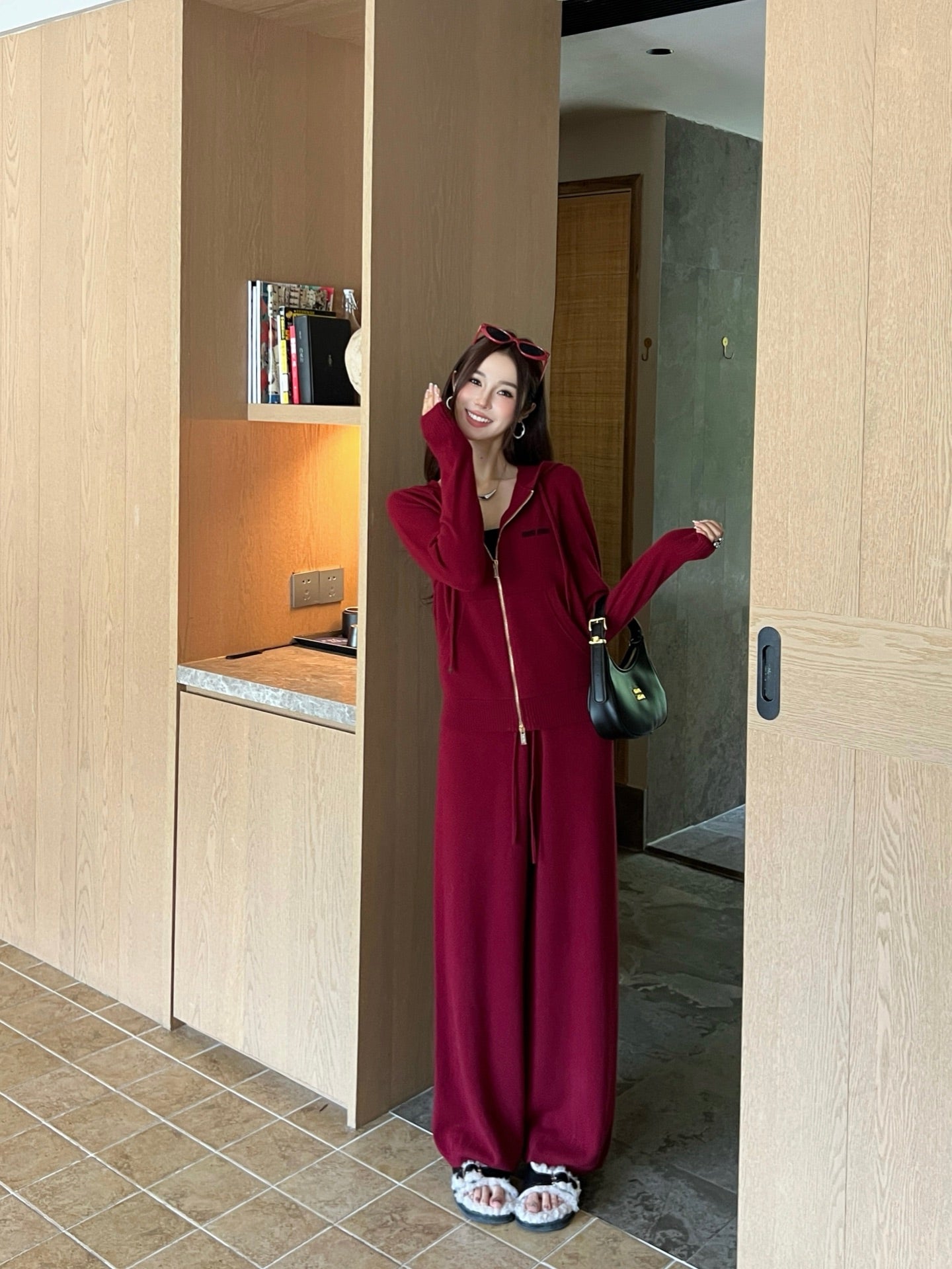 Miu 25fw wool suit