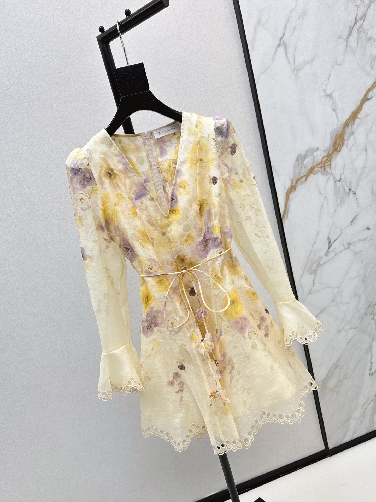 Zimm 25fw print dress