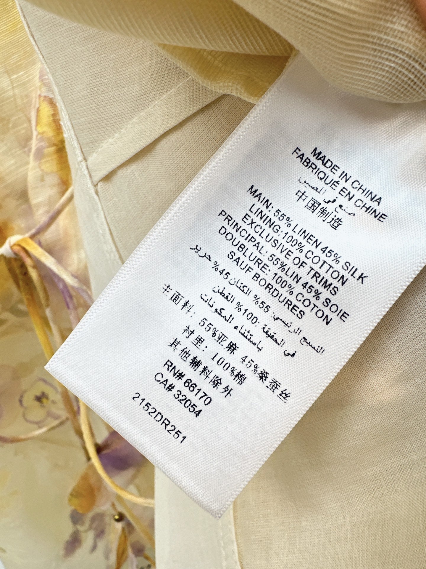 Zimm 25fw print dress