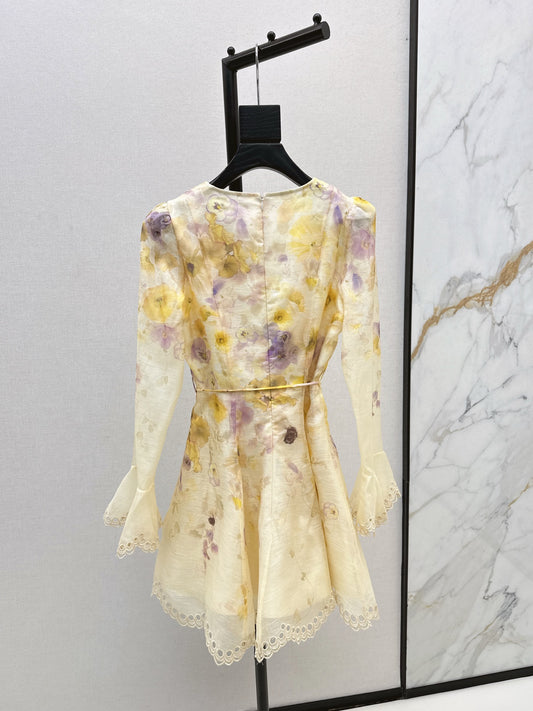 Zimm 25fw print dress