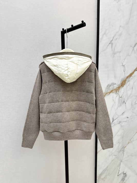 Loro 25fw hooded down jacket