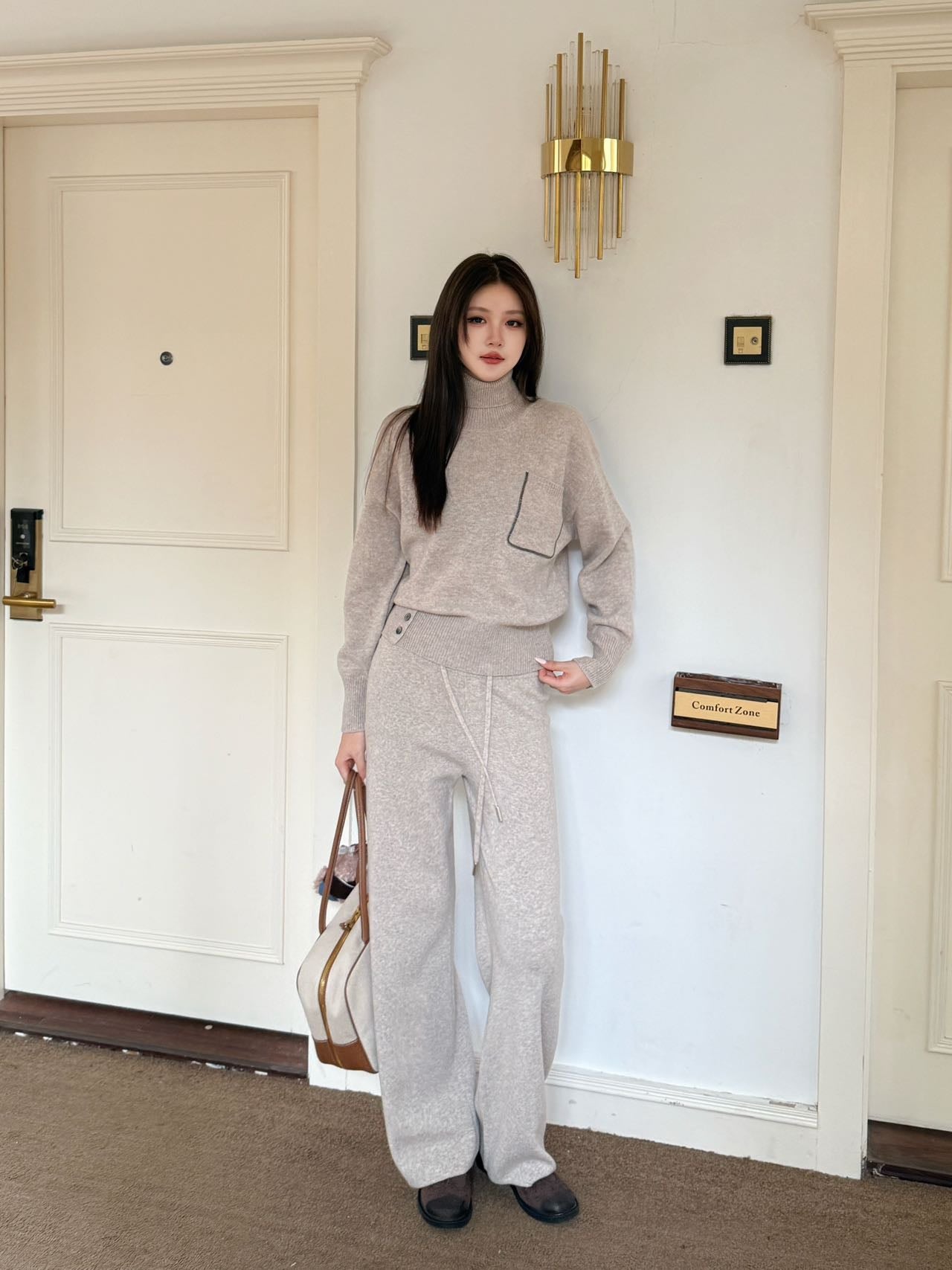 Brun 25fw wool suit