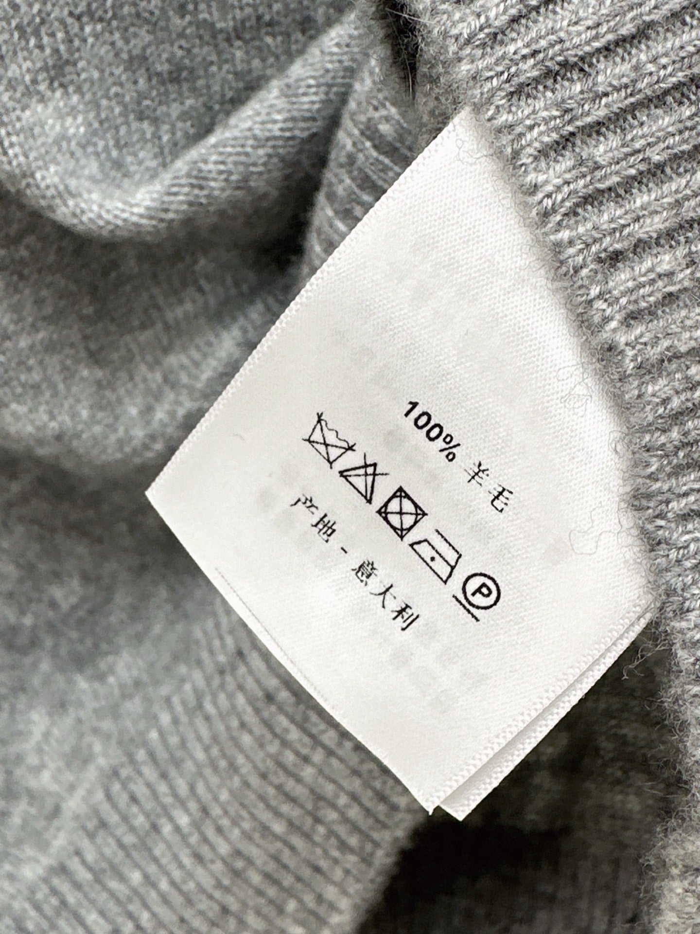 Chan 25fw knitted sweatshirt