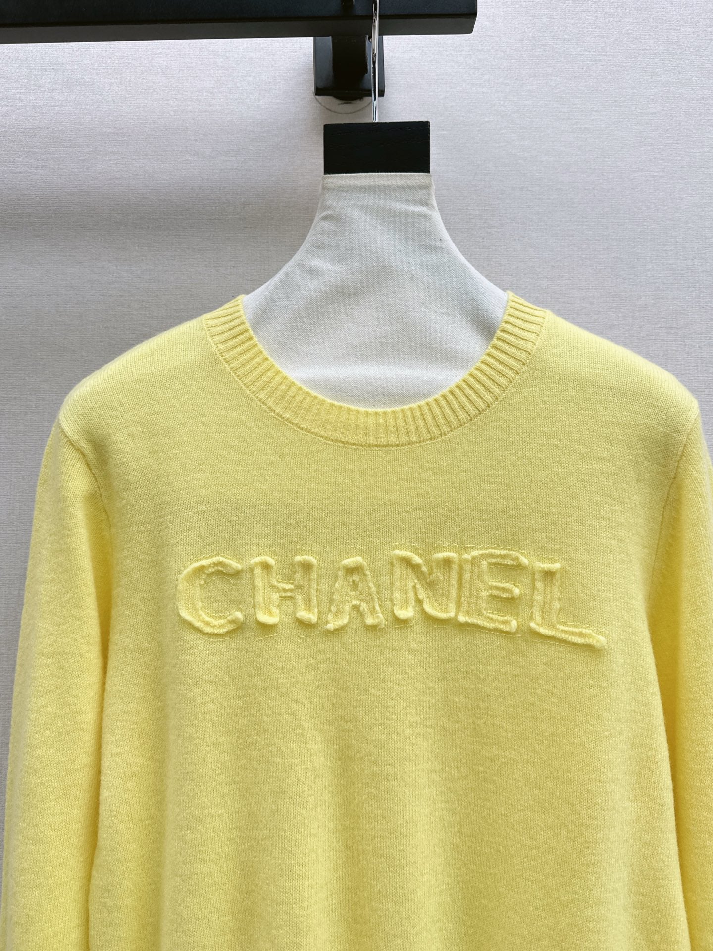 Chan 25fw knitted sweatshirt