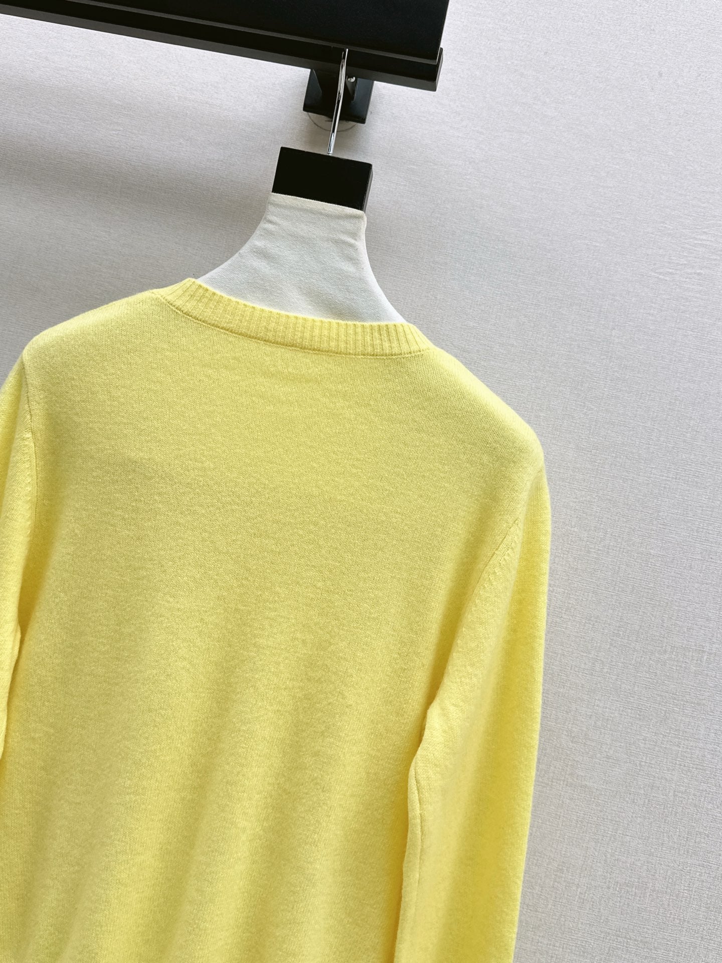 Chan 25fw knitted sweatshirt
