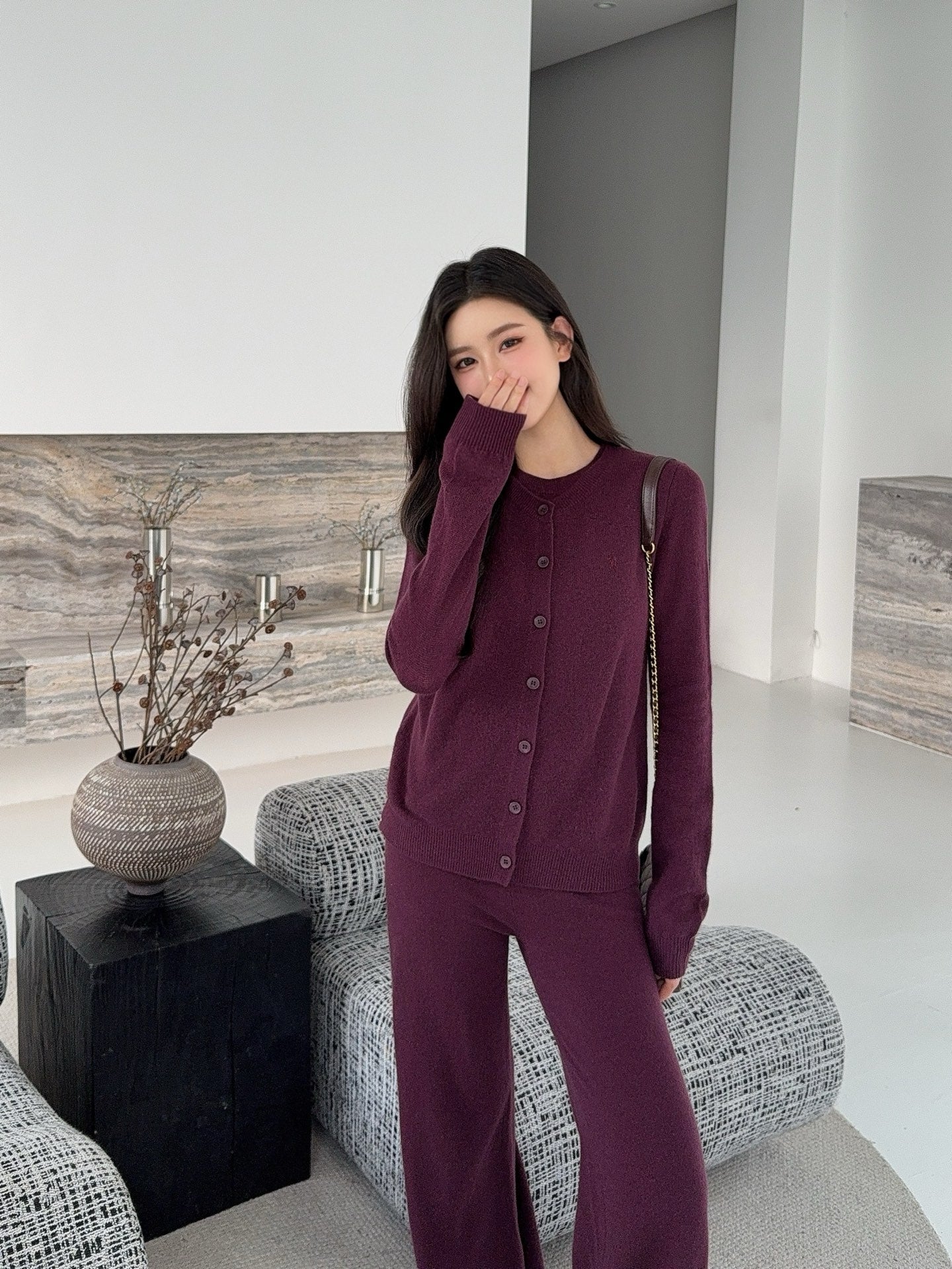 Ralp 25fw knitted suit