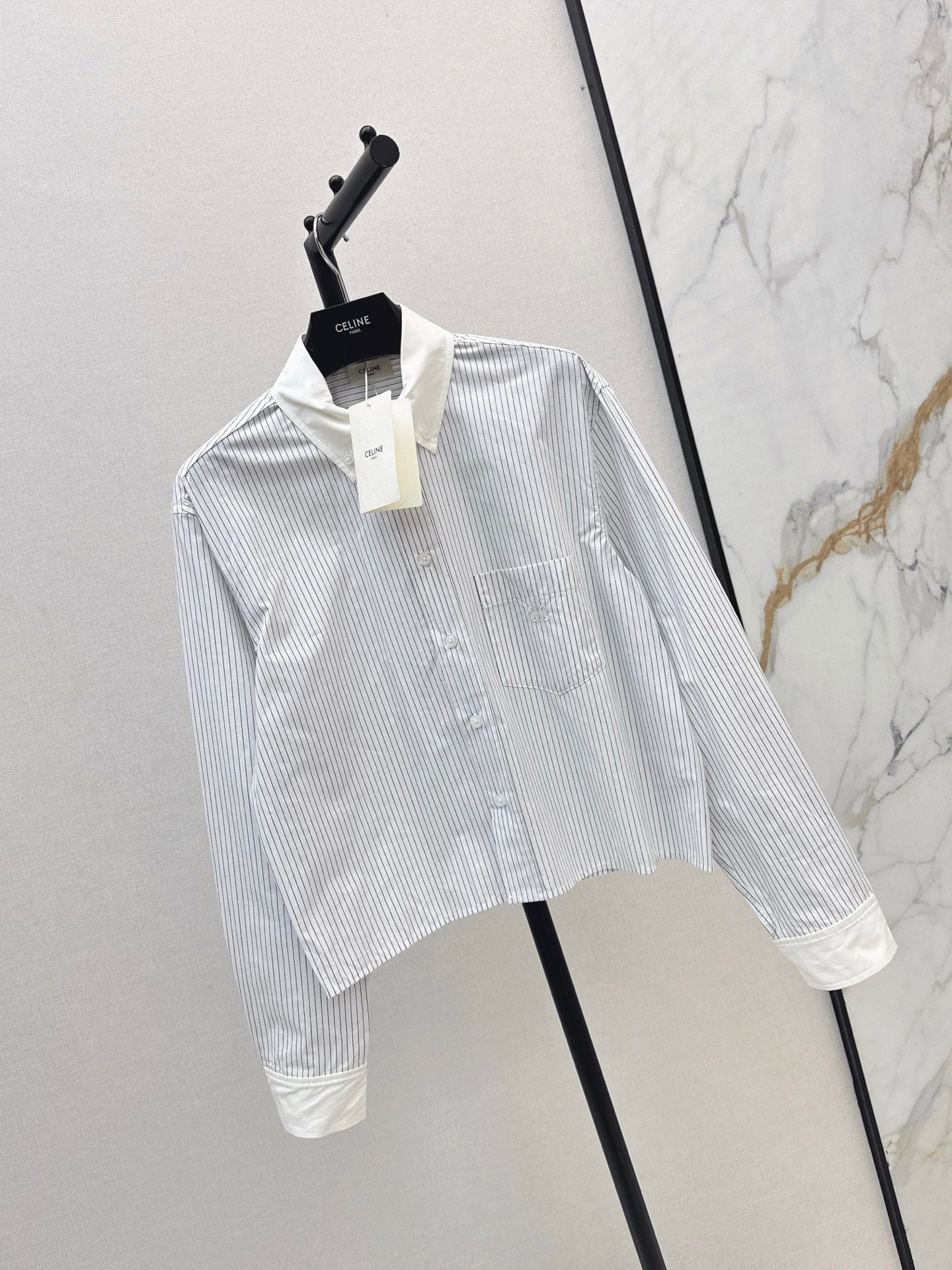 Celi 25fw stripe shirt