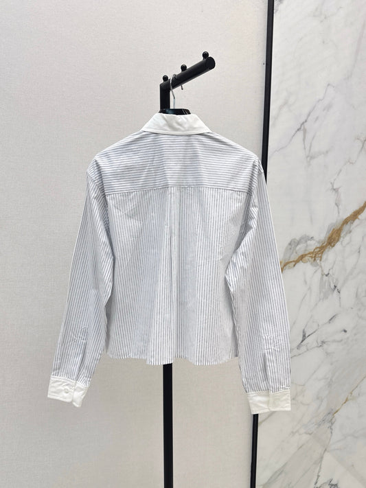 Celi 25fw stripe shirt