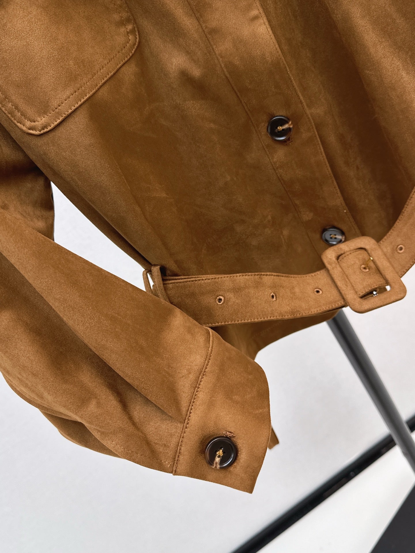 Miu 25fw belted jacket