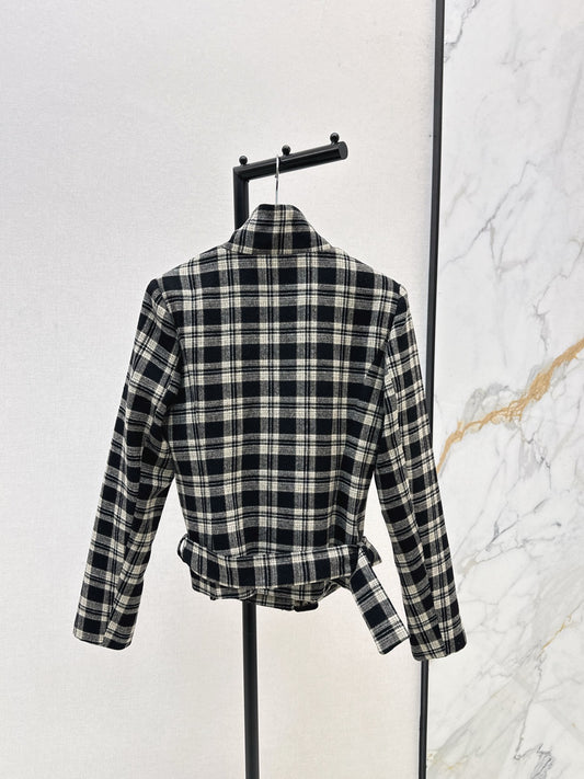 Sain 25fw plaid jacket