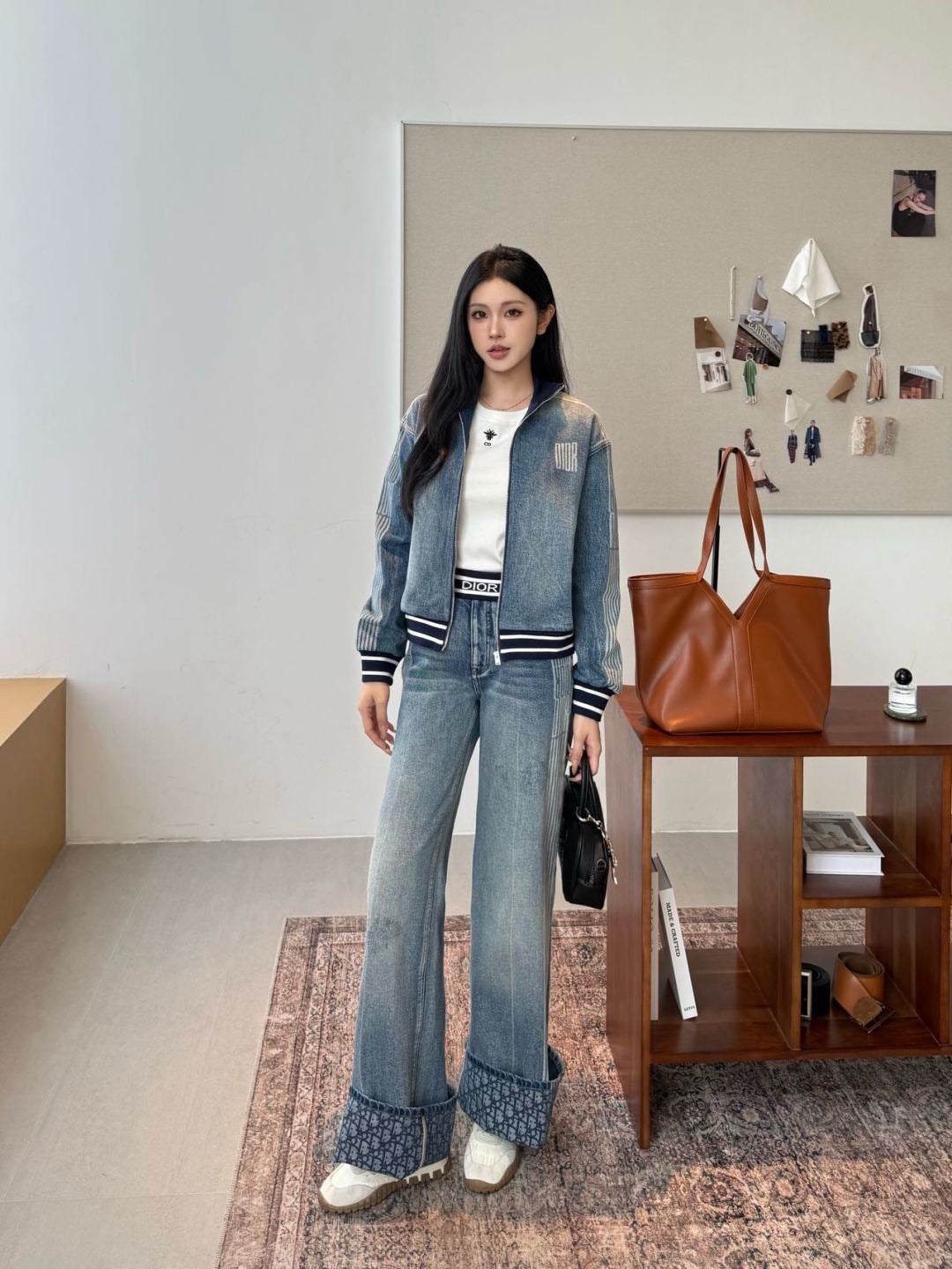 CD 25fw denim pants