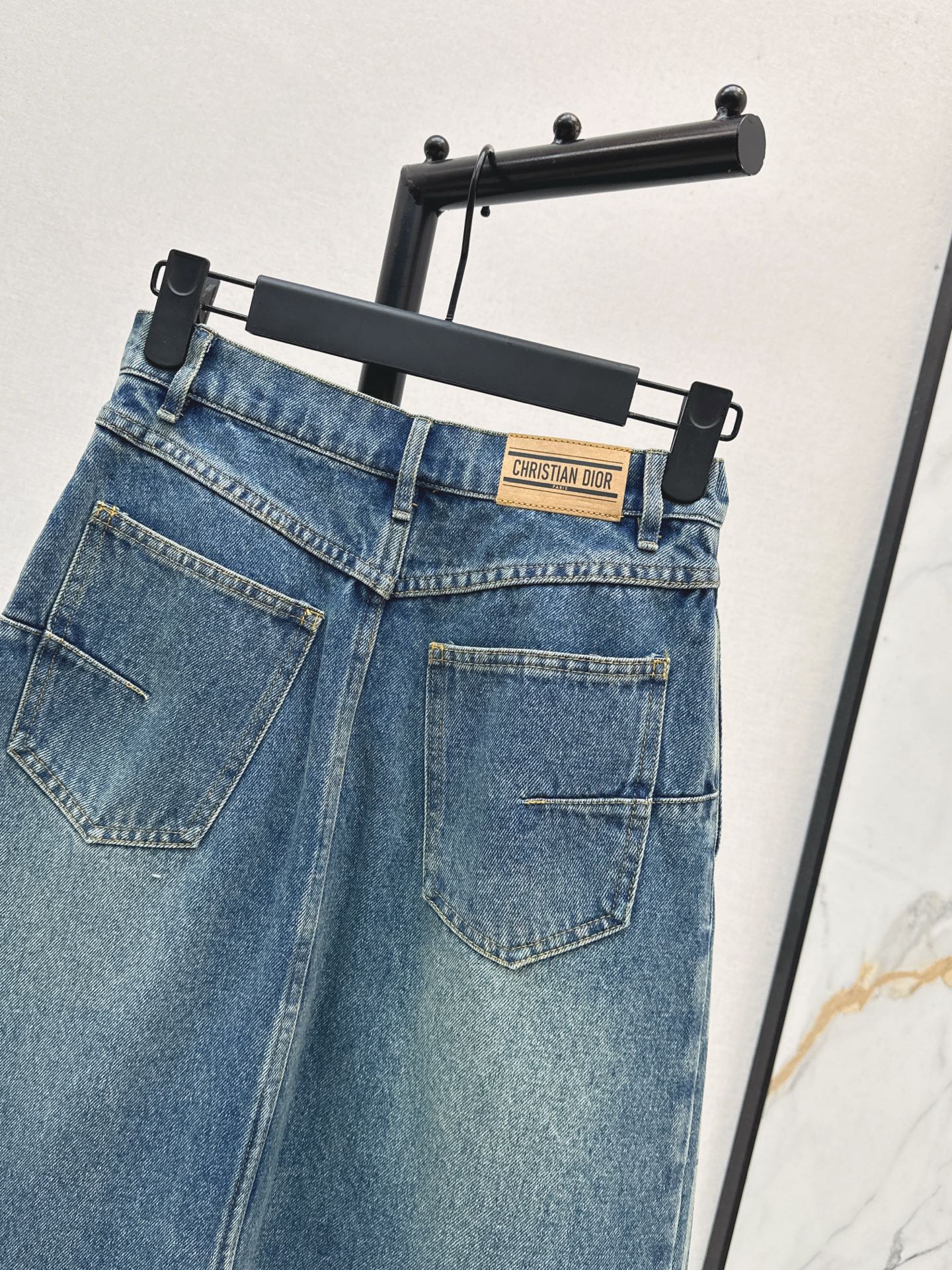 CD 25fw denim skirt
