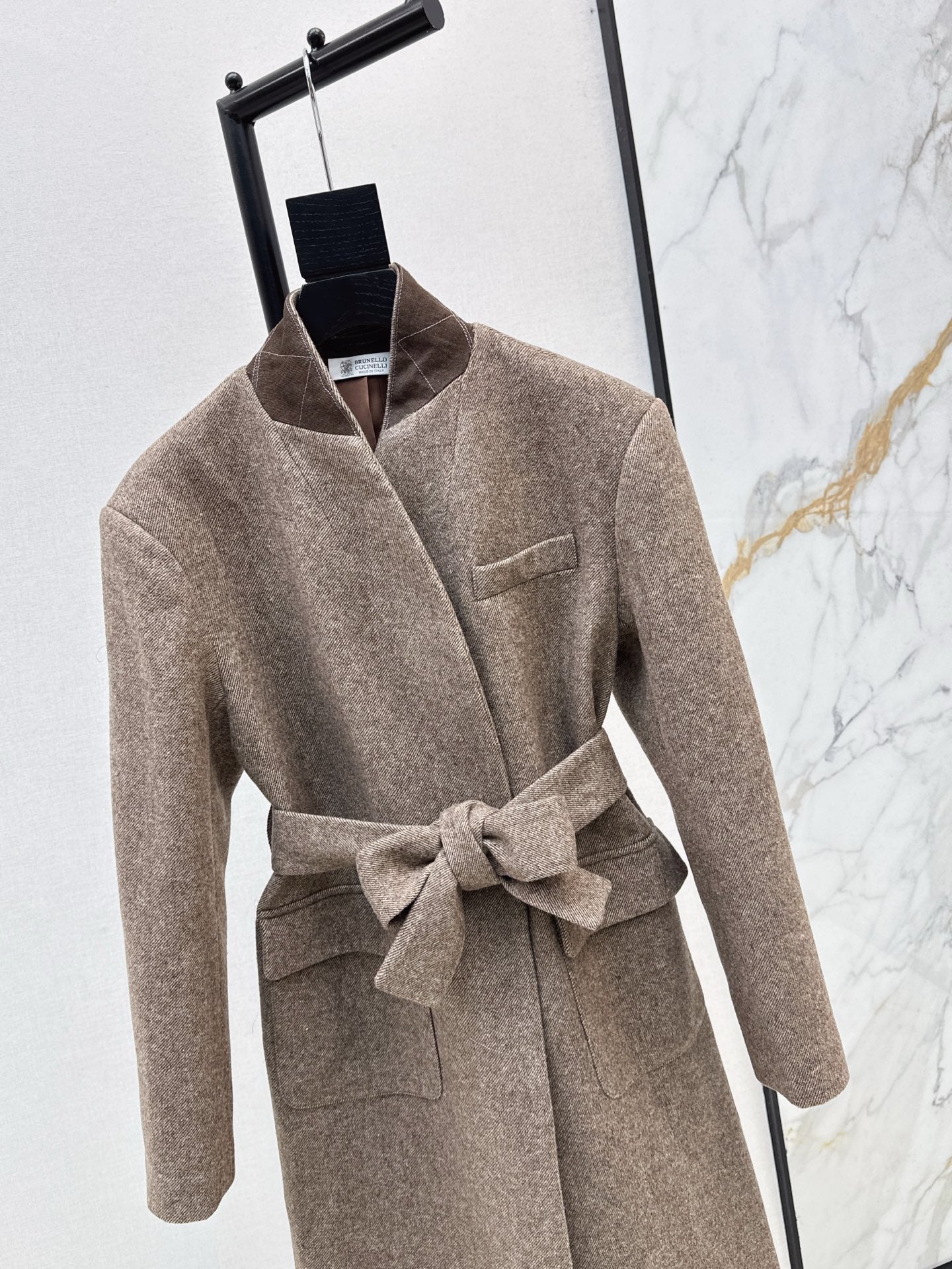 Brune 25fw woolen coat