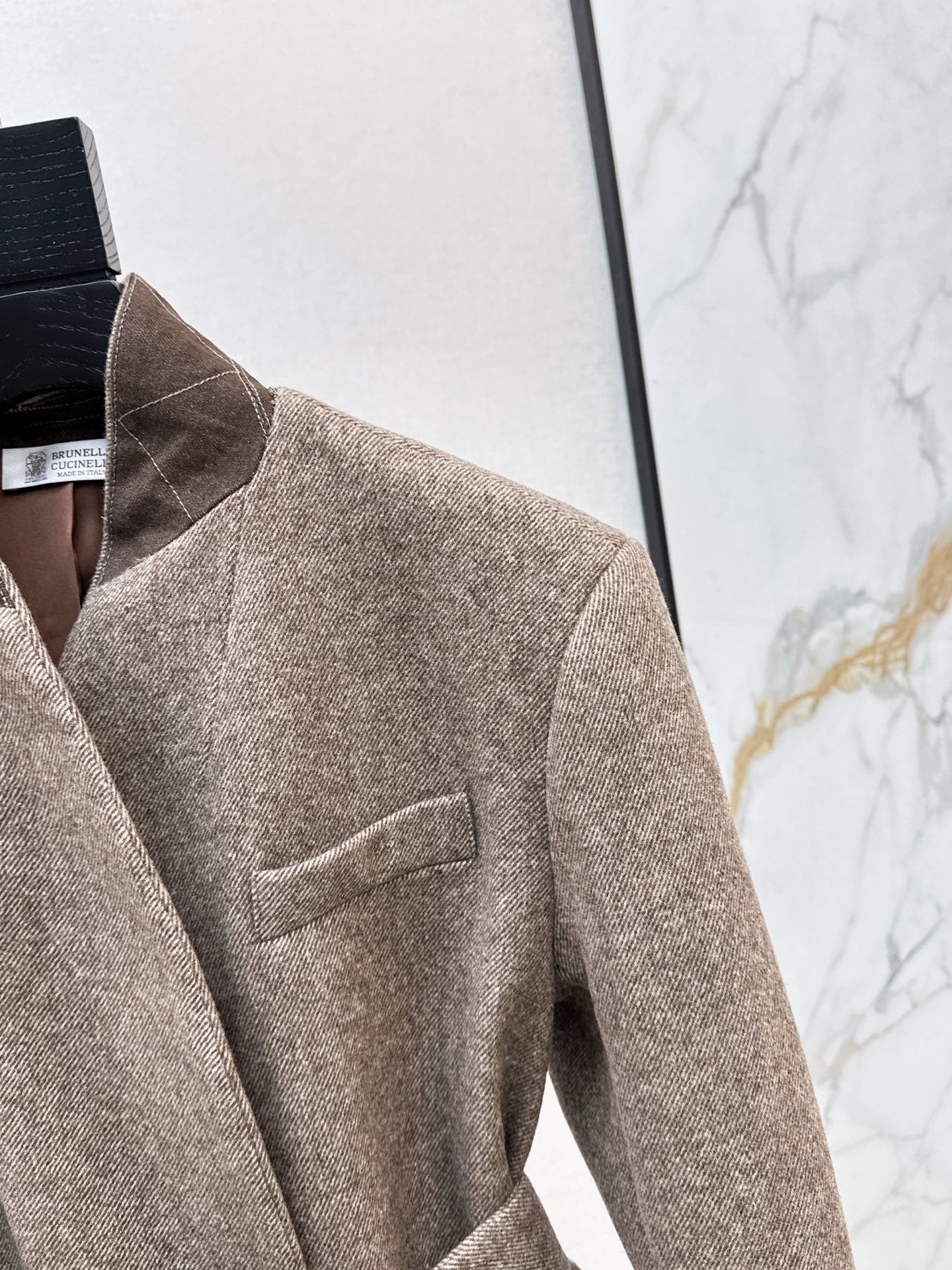 Brune 25fw woolen coat