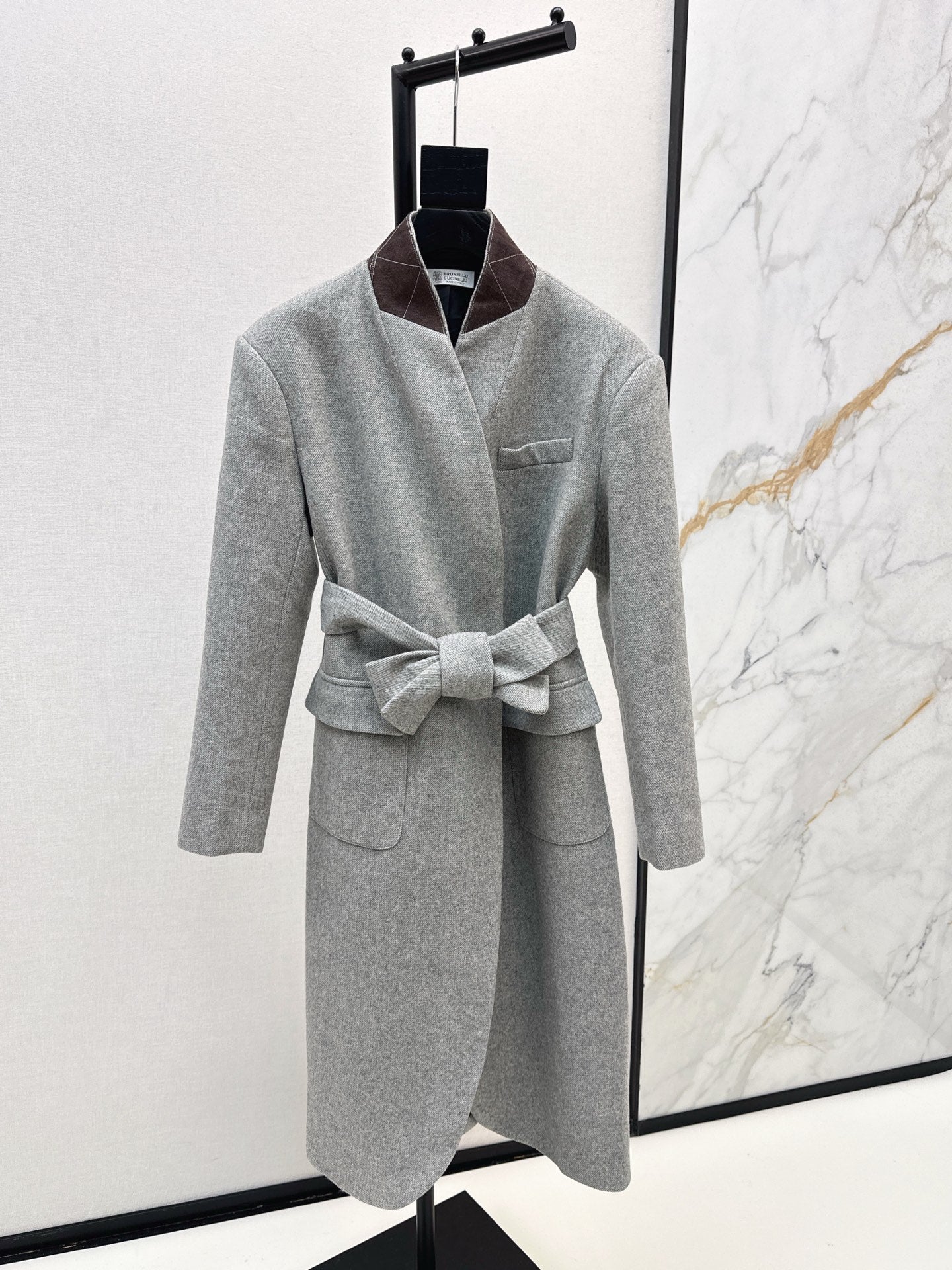 Brune 25fw woolen coat