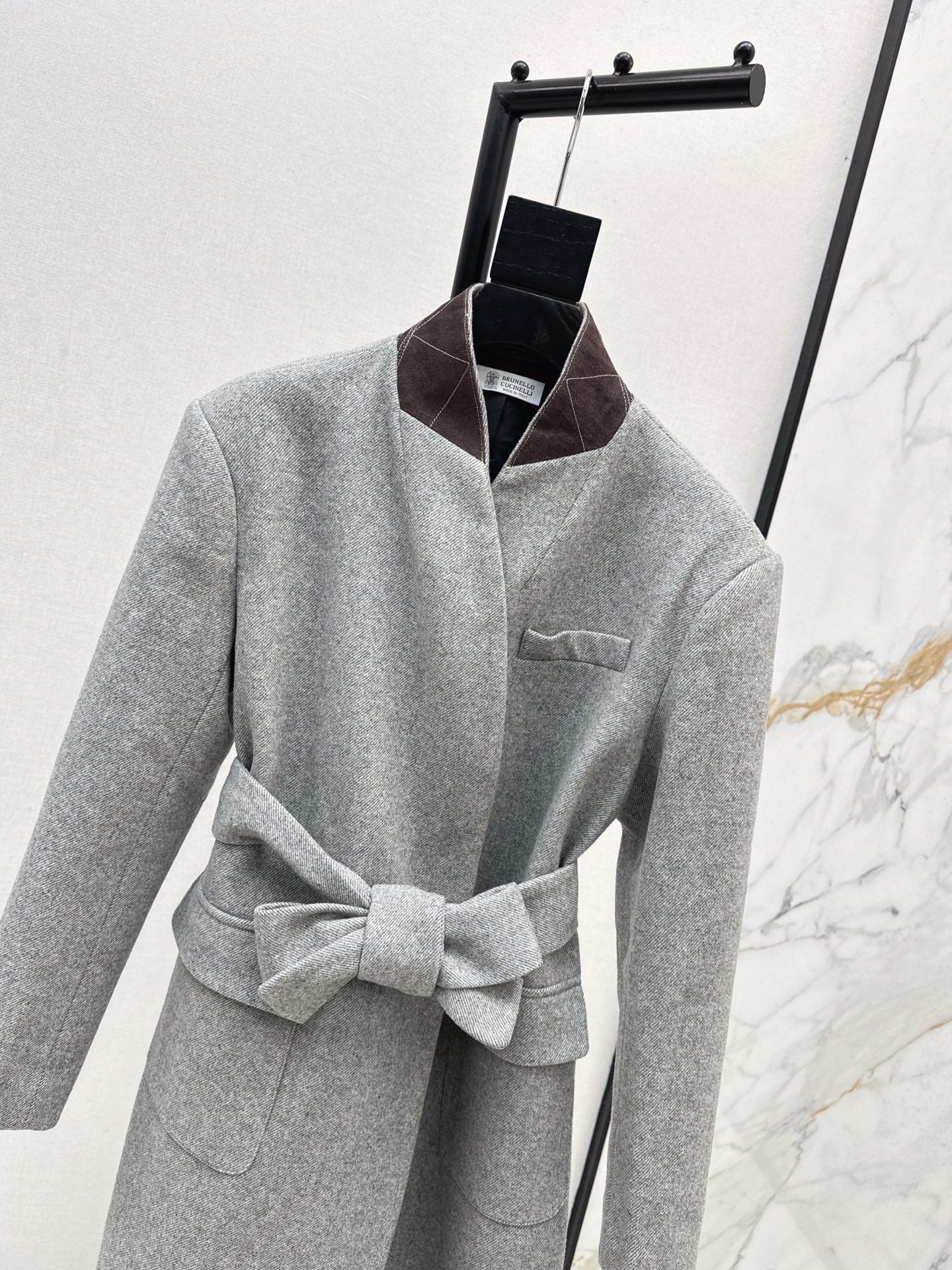 Brune 25fw woolen coat