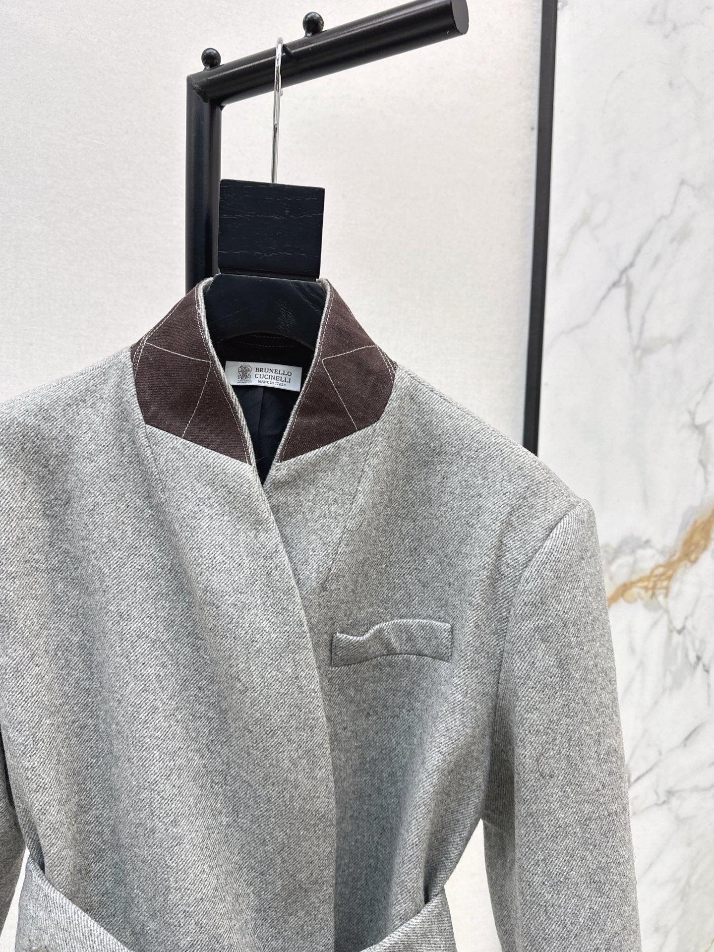 Brune 25fw woolen coat