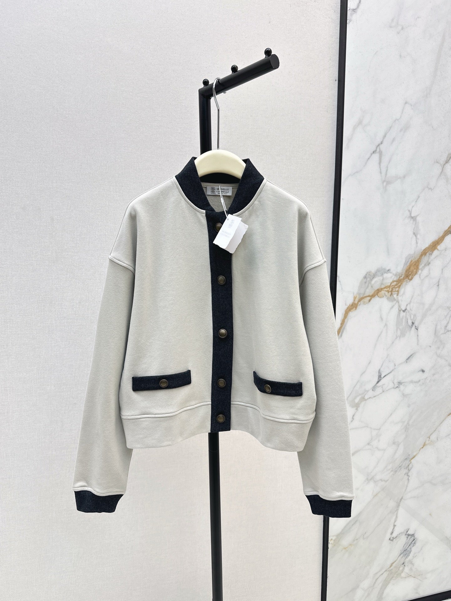 Brune 25fw knitted jacket