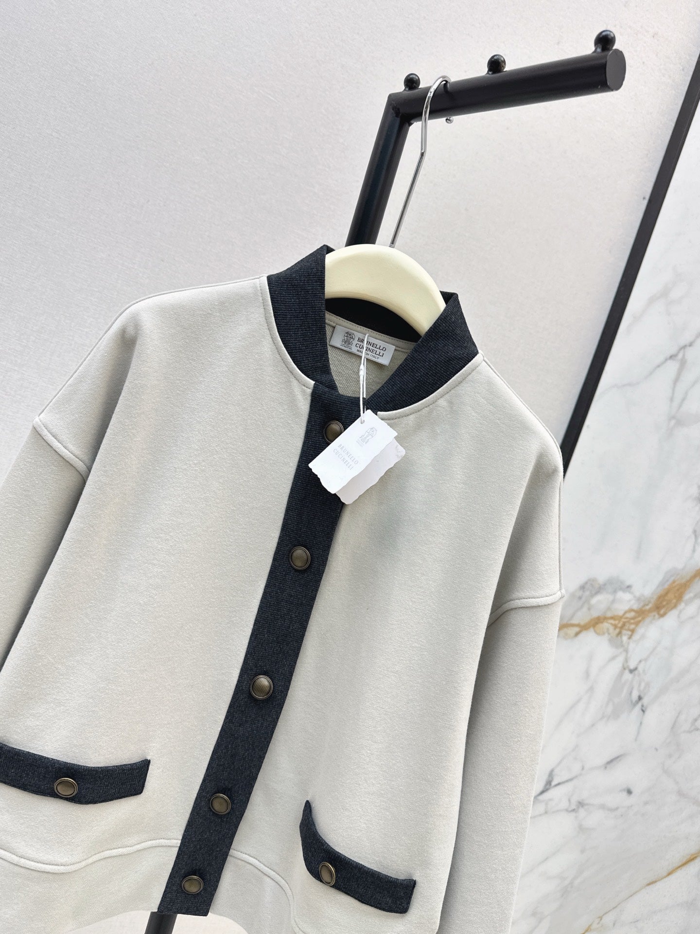 Brune 25fw knitted jacket