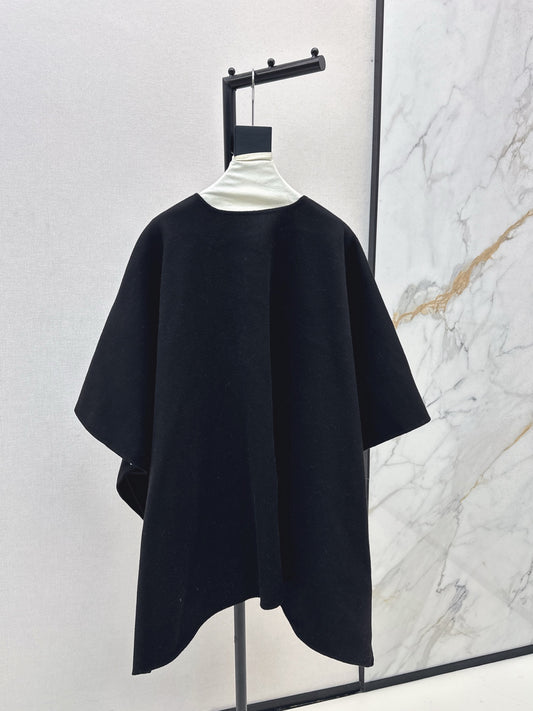 Loro 25fw wool cape coat