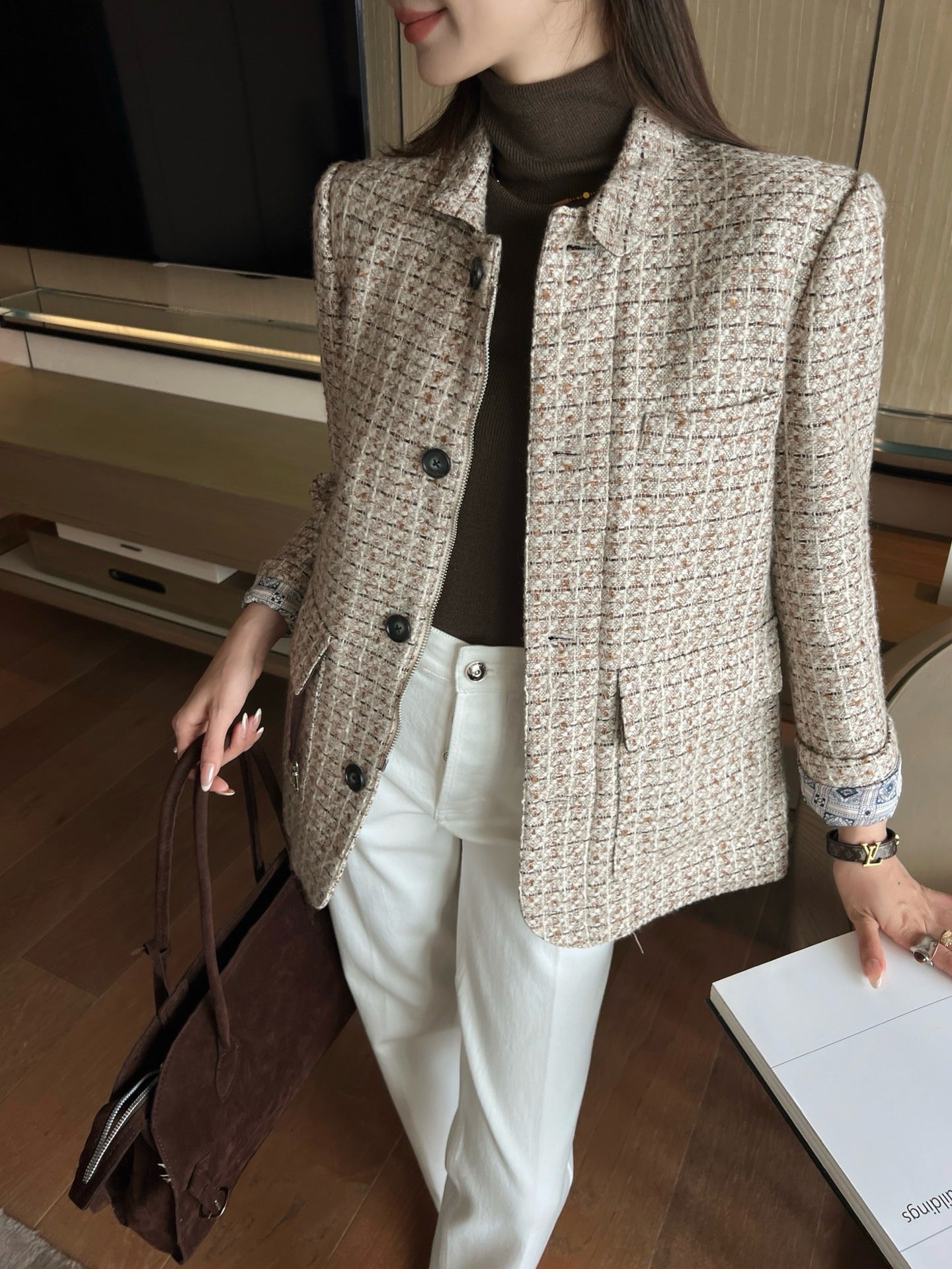Loro 25fw woven jacket