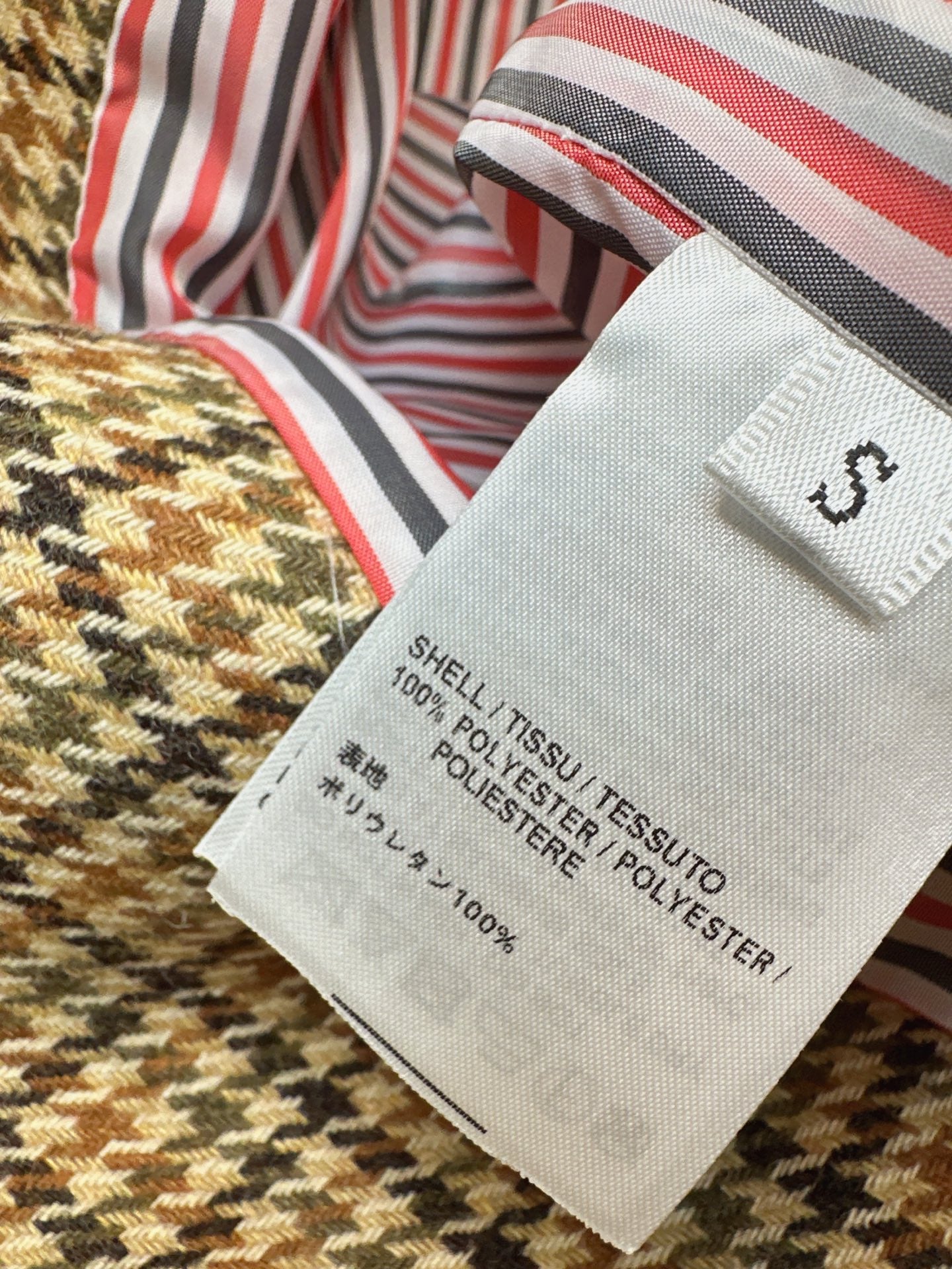 Thom 25fw blazer vest set