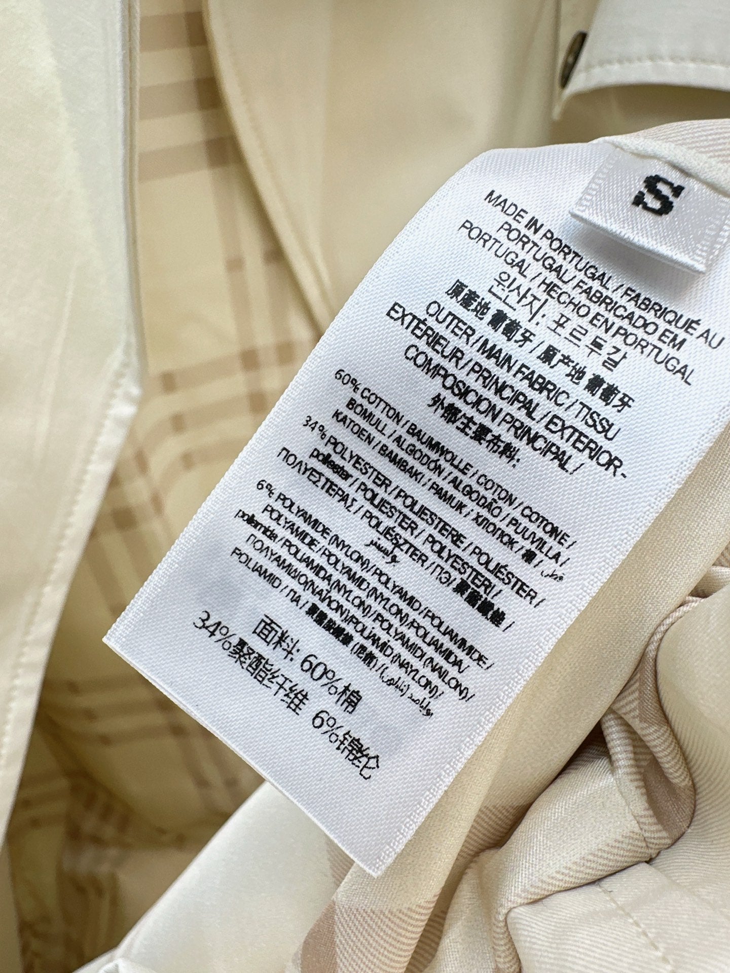 Bur 25fw trench coat