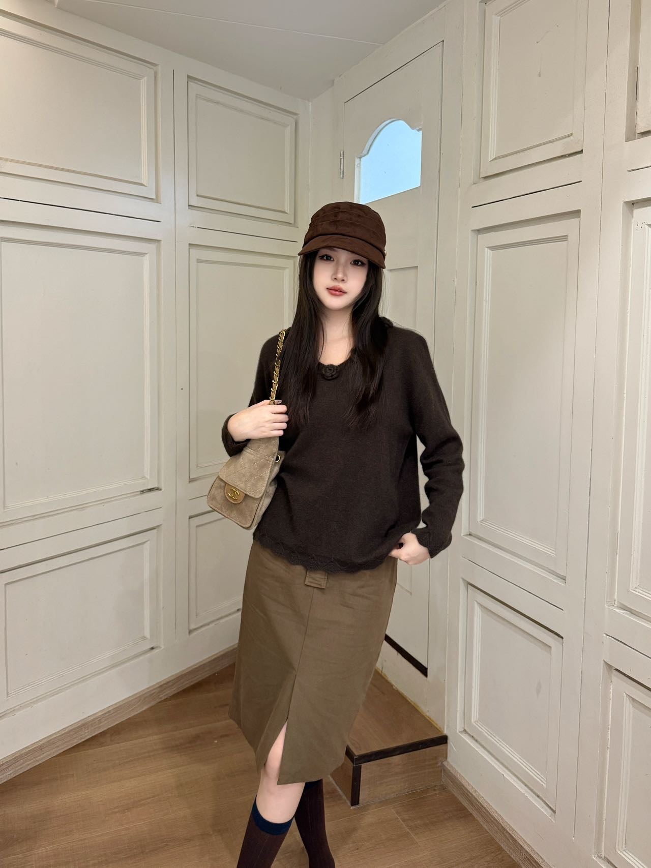 Chan 25fw knitted sweater