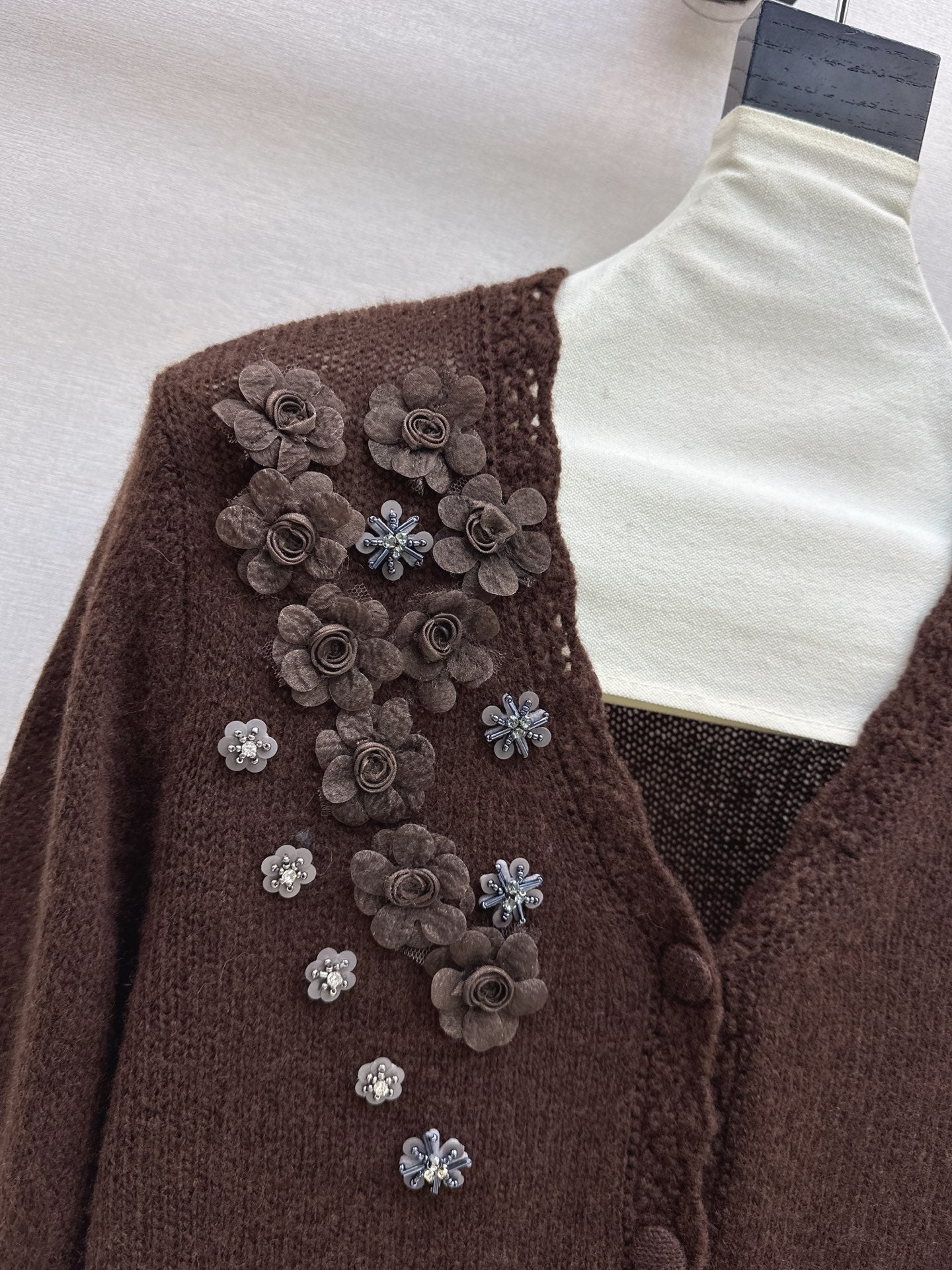 Chan 25fw knitted cardigan