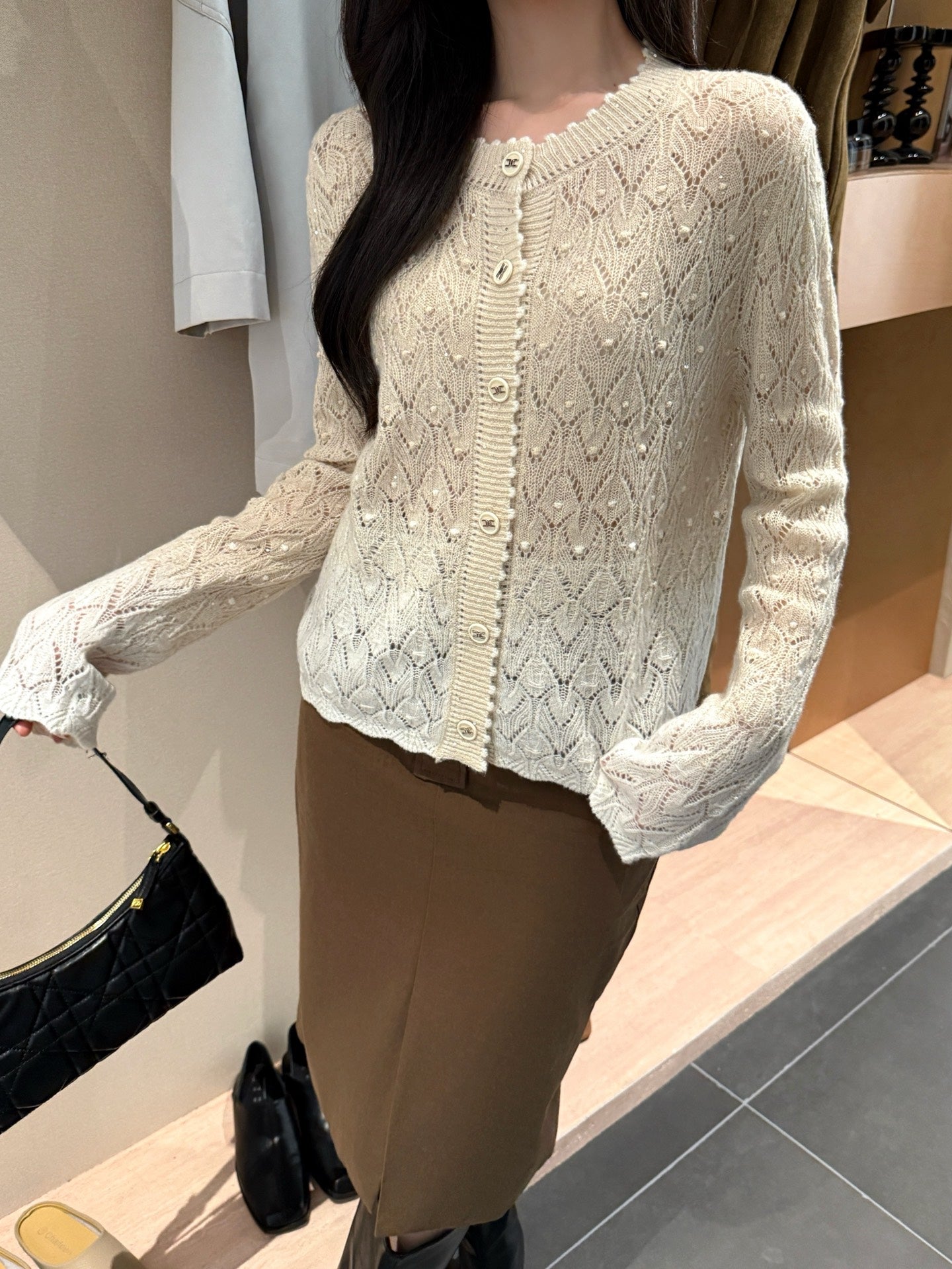 Chan 25fw buling cardigan