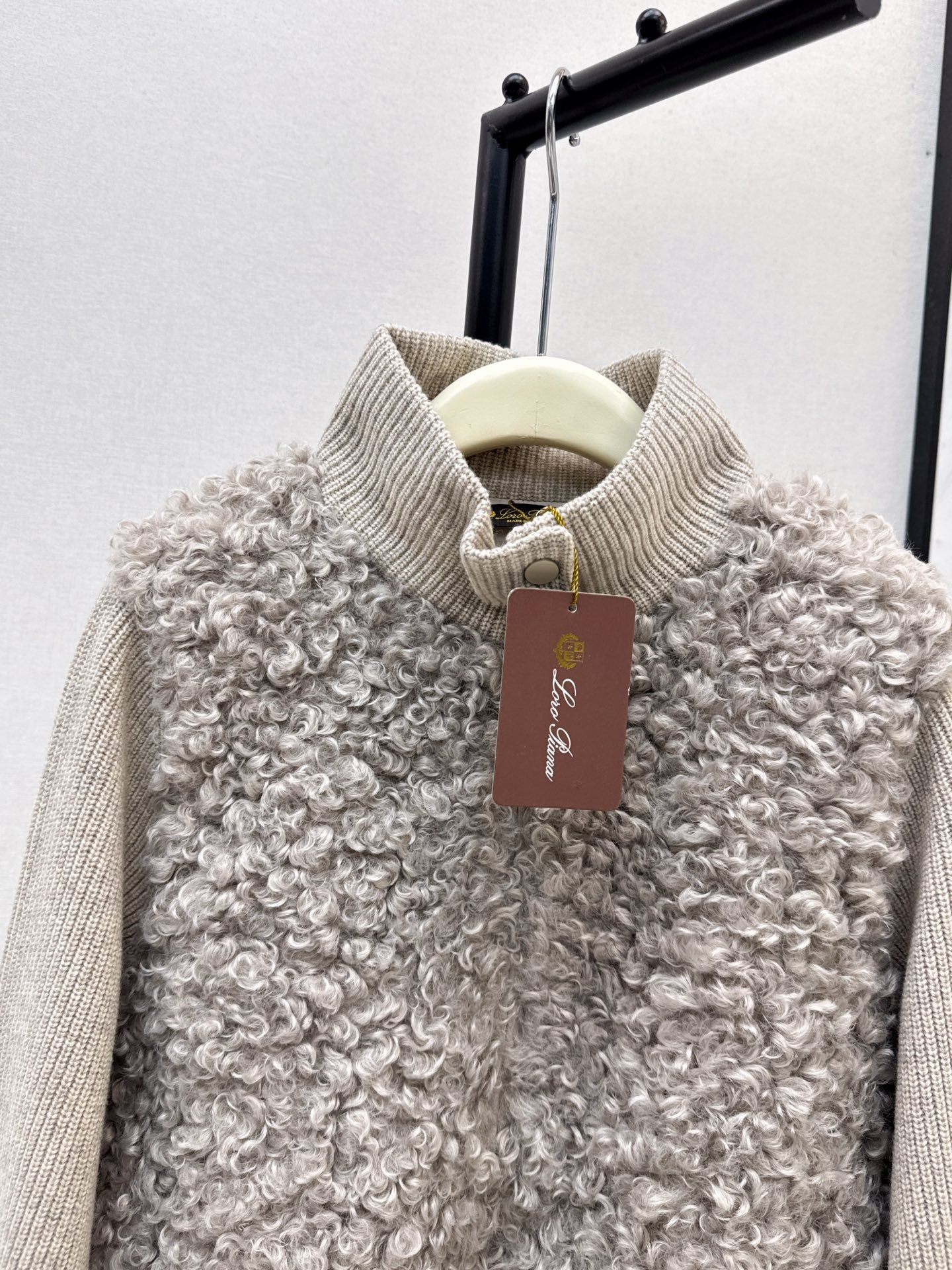 Loro 25fw patchwork jacket