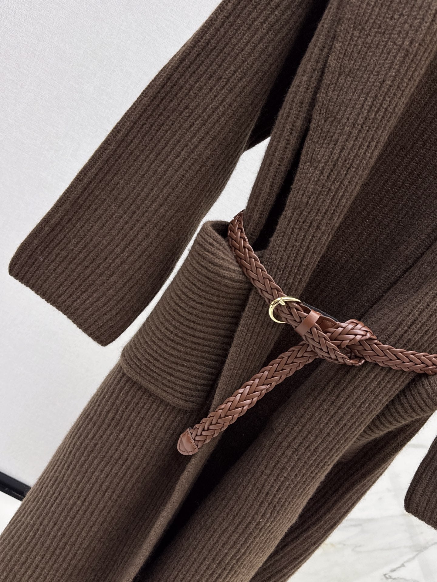 Brune 25fw knitted coat