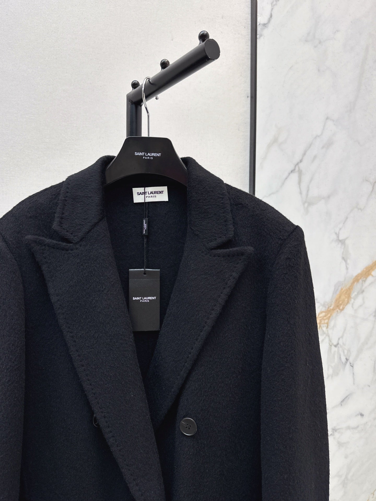 Saint lau 25fw wool coat