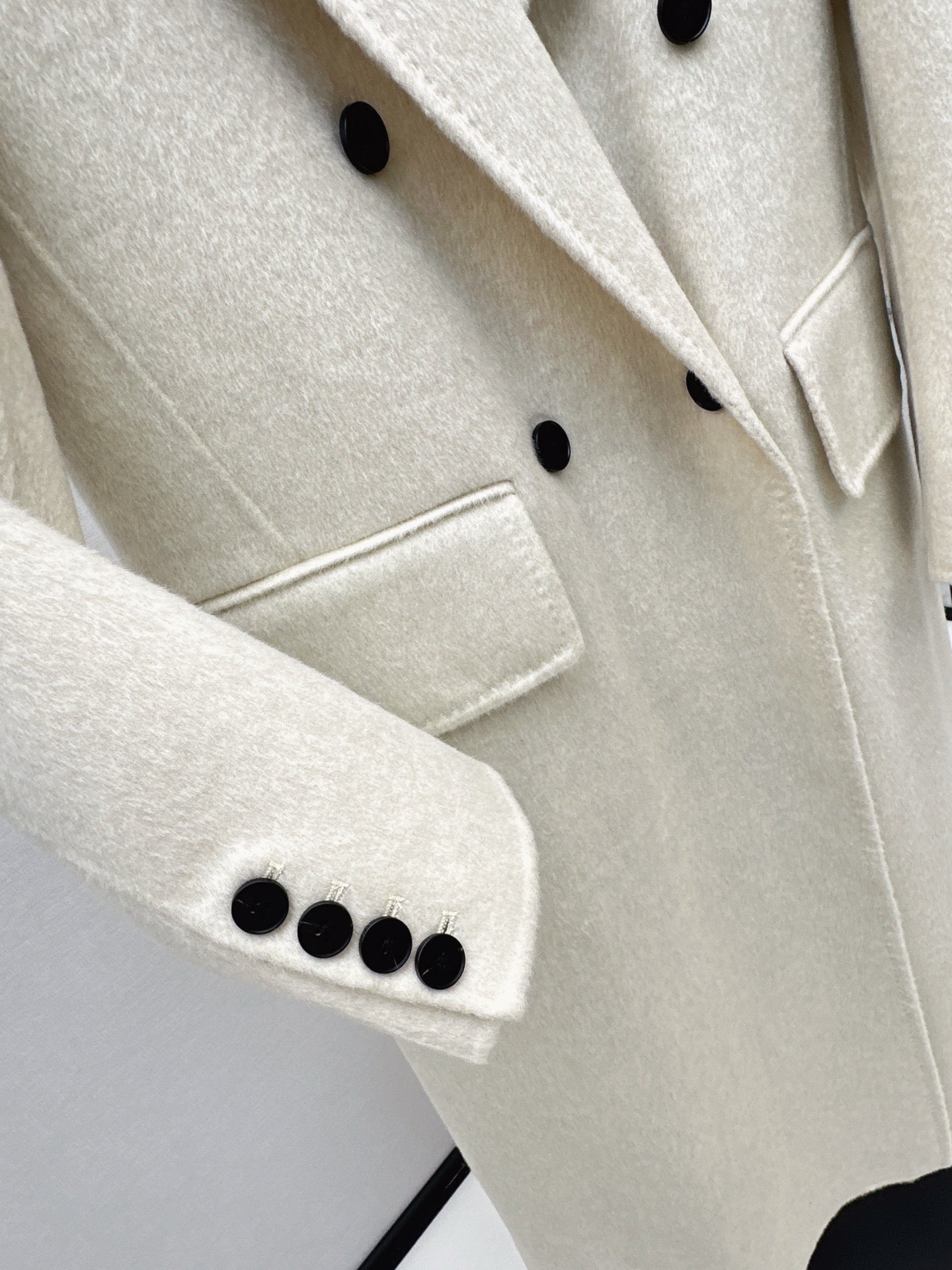 Saint lau 25fw wool coat