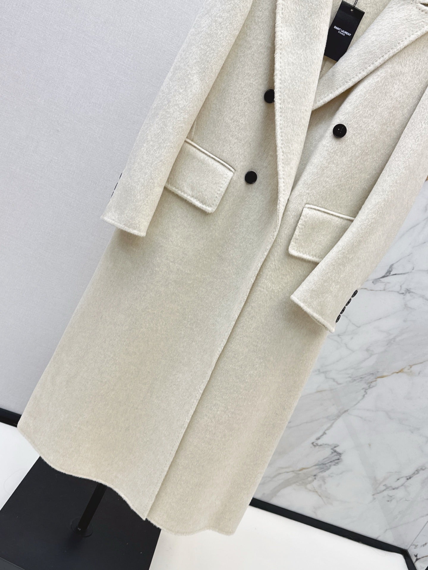 Saint lau 25fw wool coat