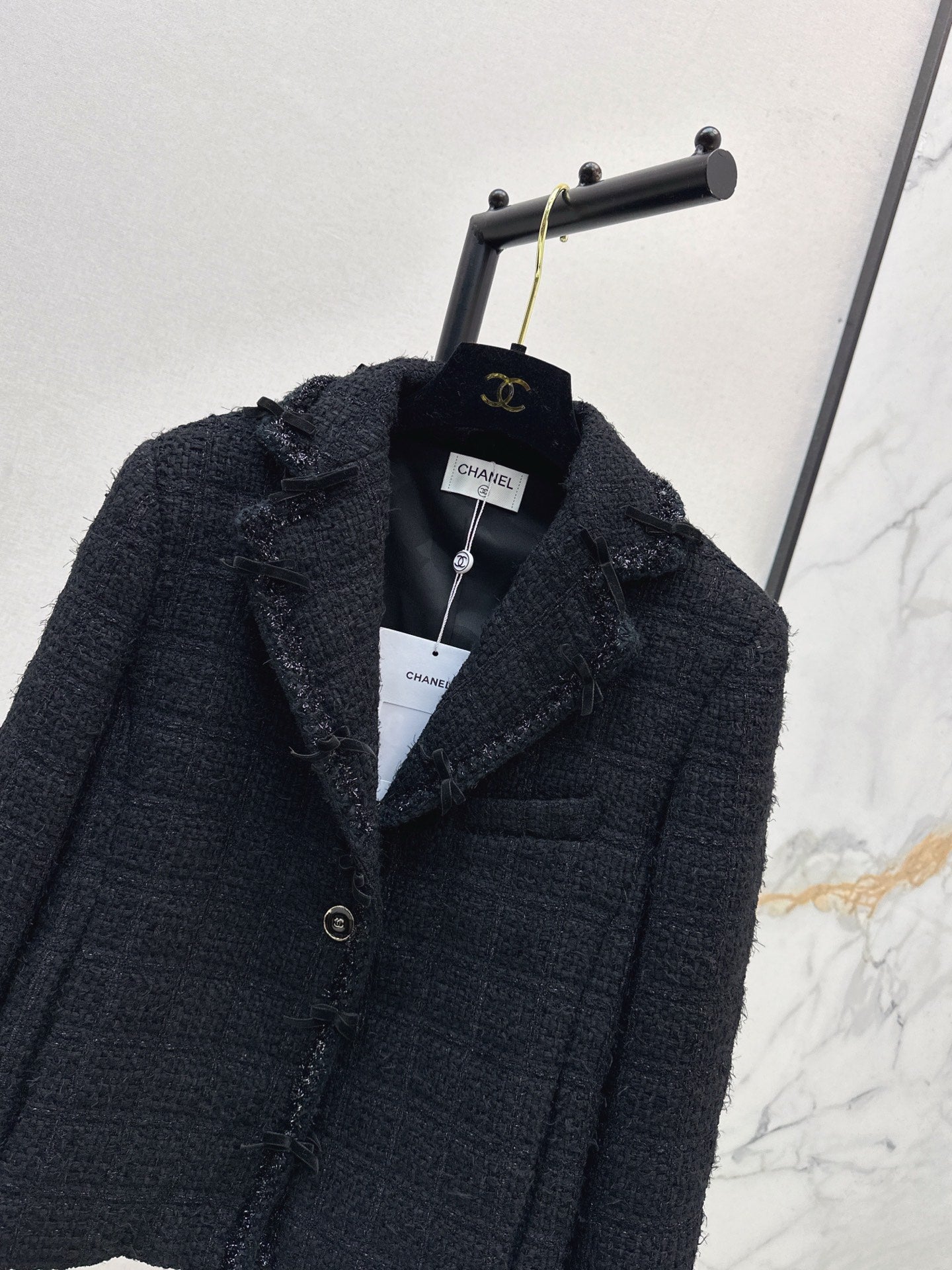 Chan 25fw woven blazer