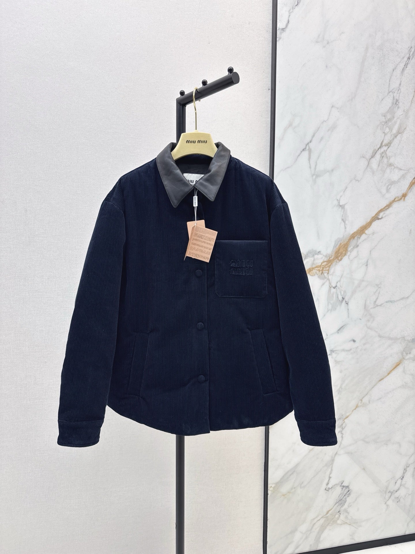 Miu 25fw corduroy down jacket