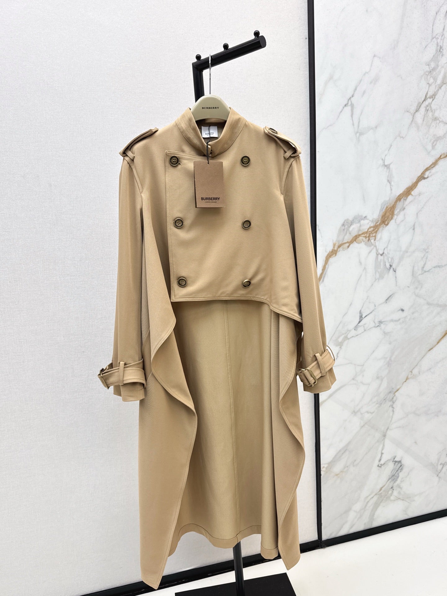 Bur 25fw trench coats